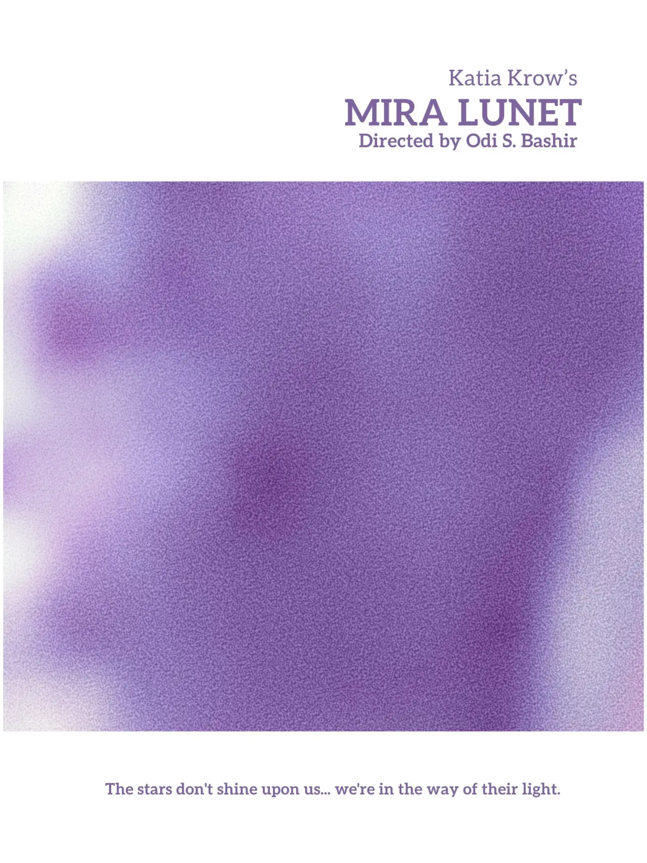 Plakat filmowy "Mira Lunet"