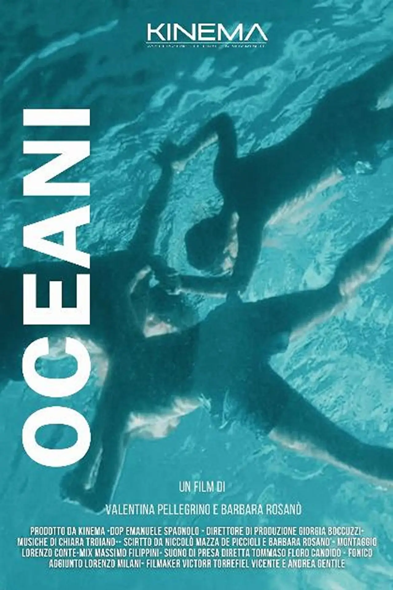 Plakat filmowy "OCEANI – Storia di un ragazzo non verbale, ma pensante"