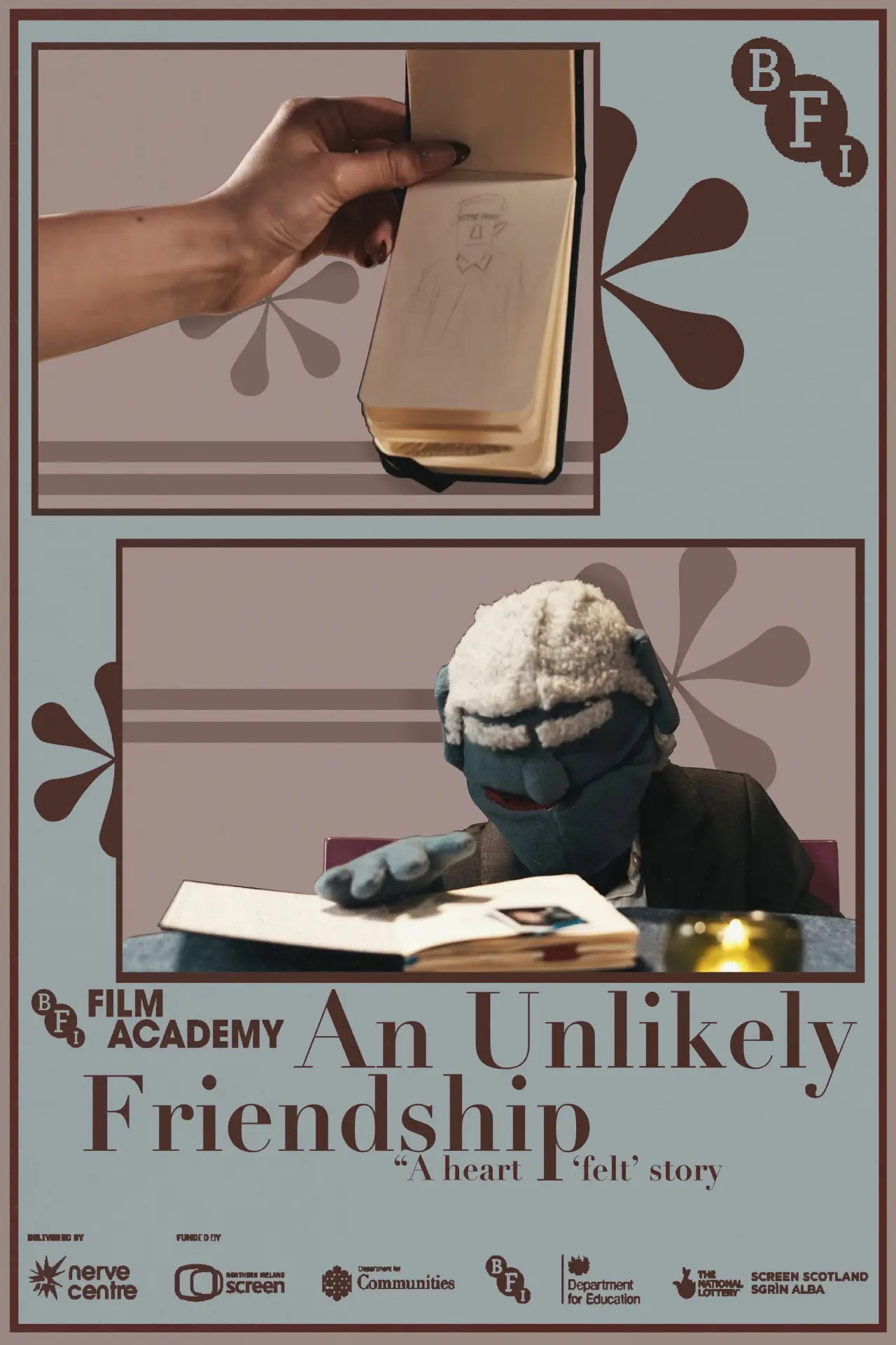 Plakat filmowy "An Unlikely Friendship"