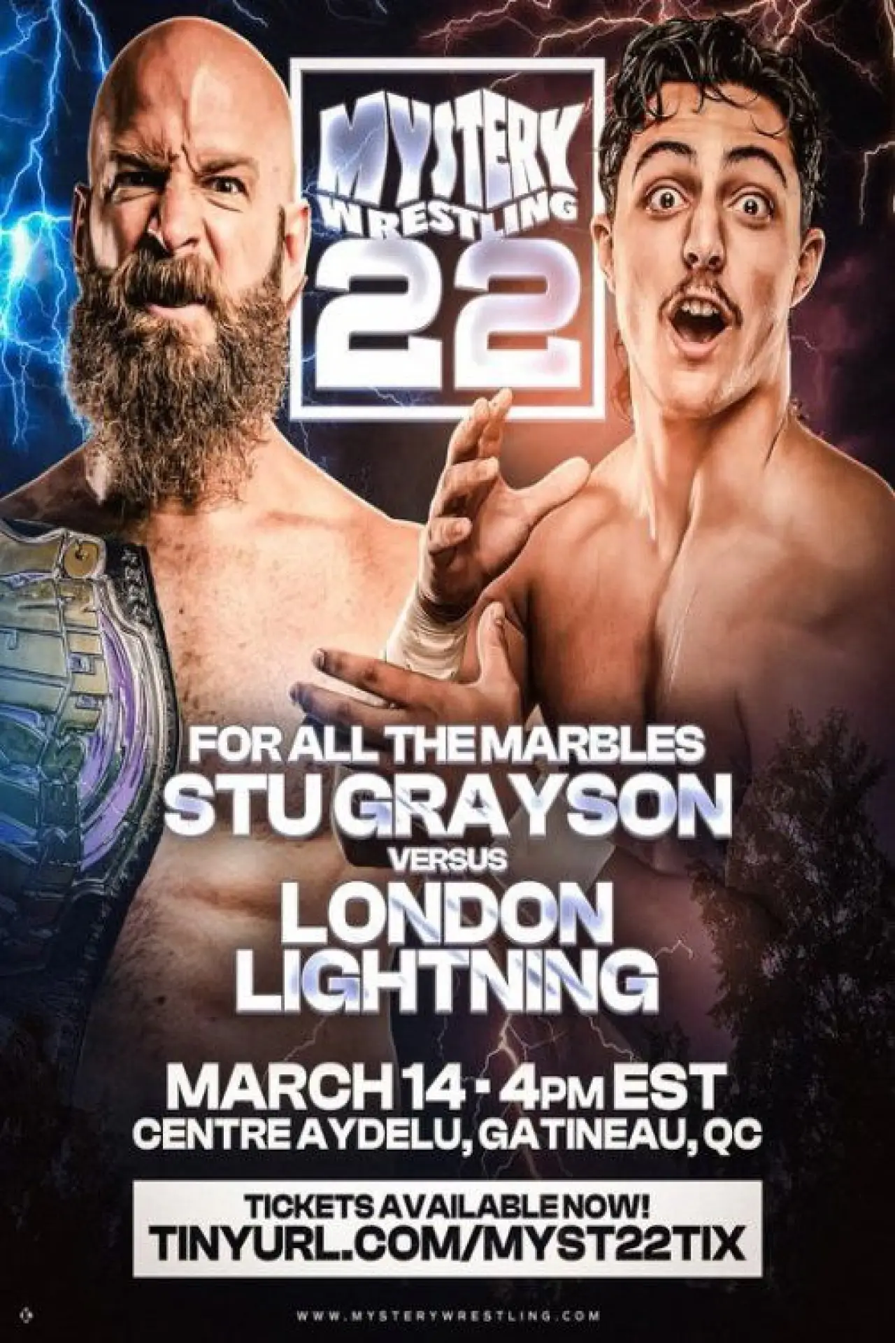 Plakat filmowy "Mystery Wrestling #22"