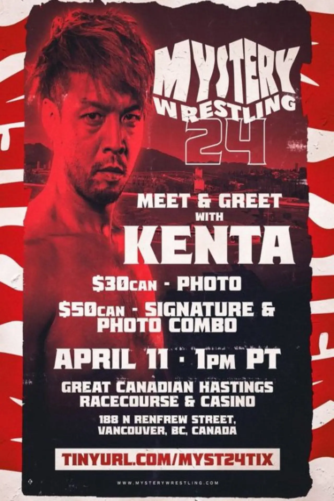 Plakat filmowy "Mystery Wrestling #24"