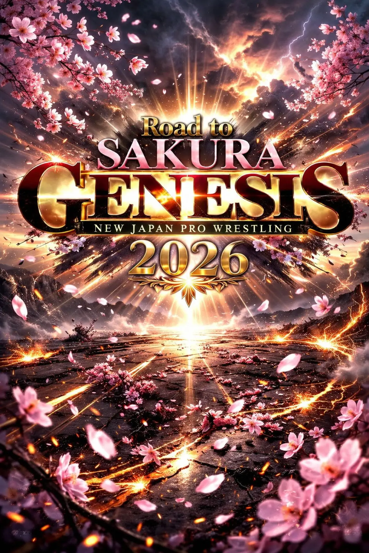 Plakat filmowy "NJPW Road to Sakura Genesis 2026 - Day 1"