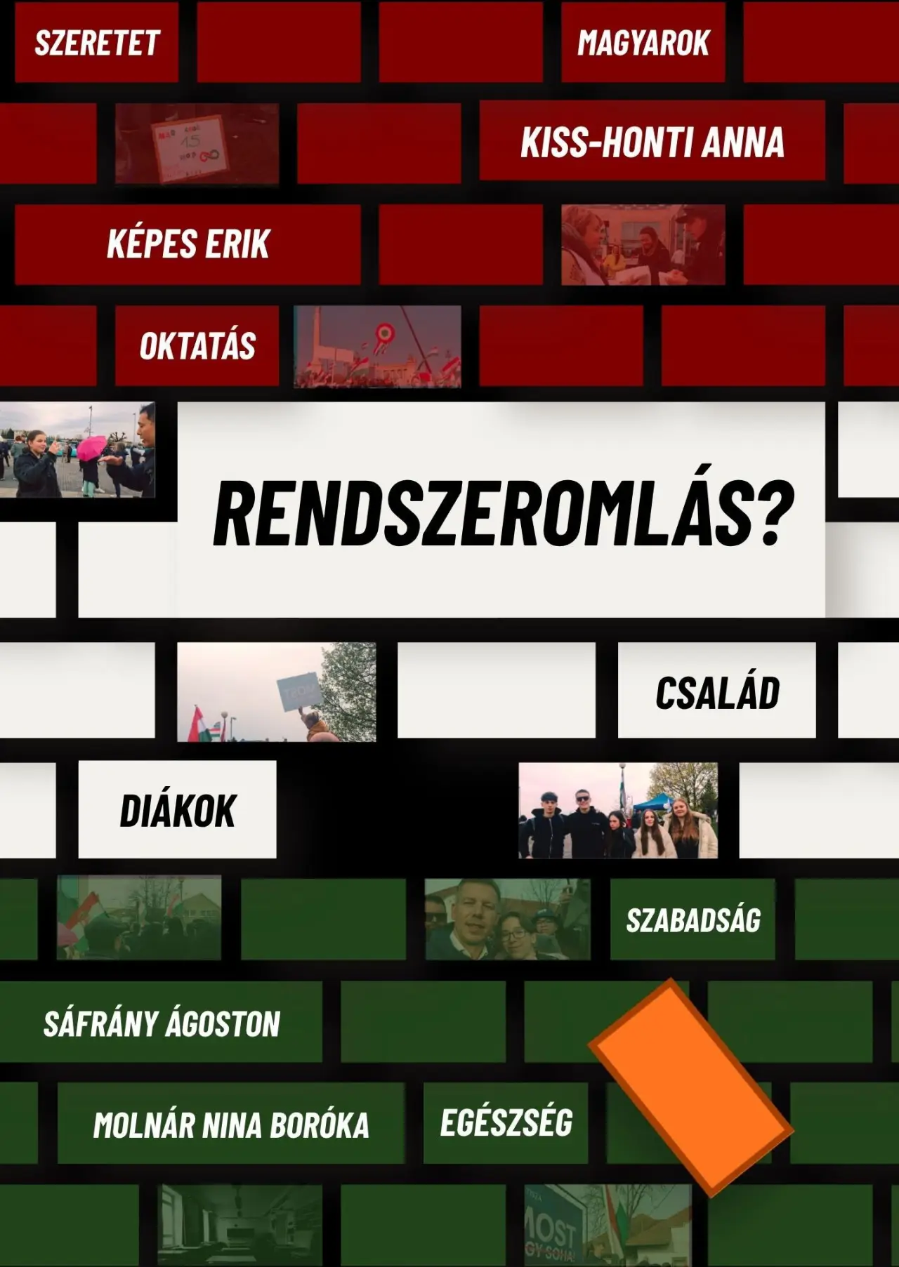 Plakat filmowy "Rendszeromlás?"