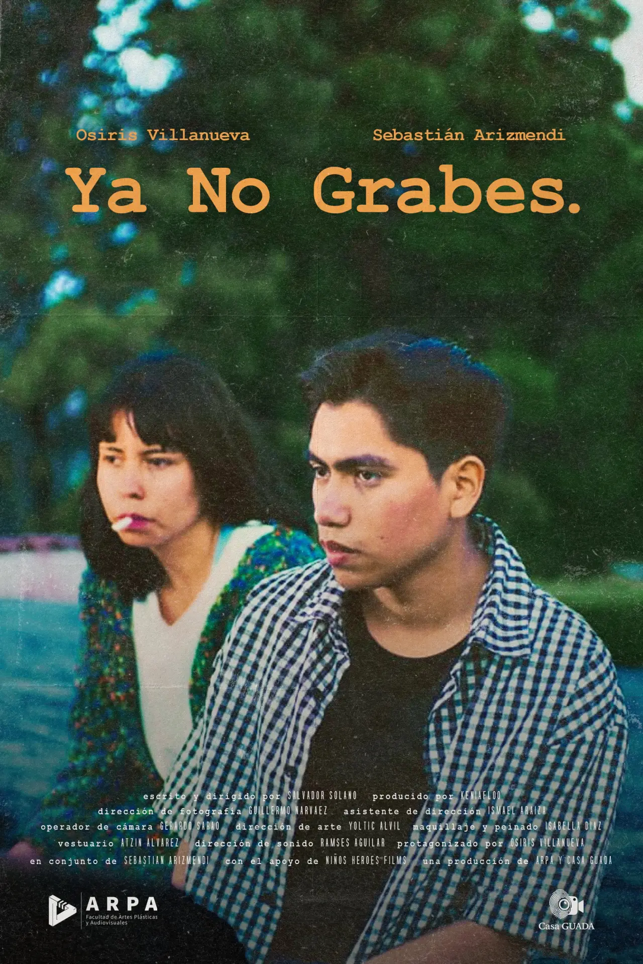 Plakat filmowy "Ya No Grabes"
