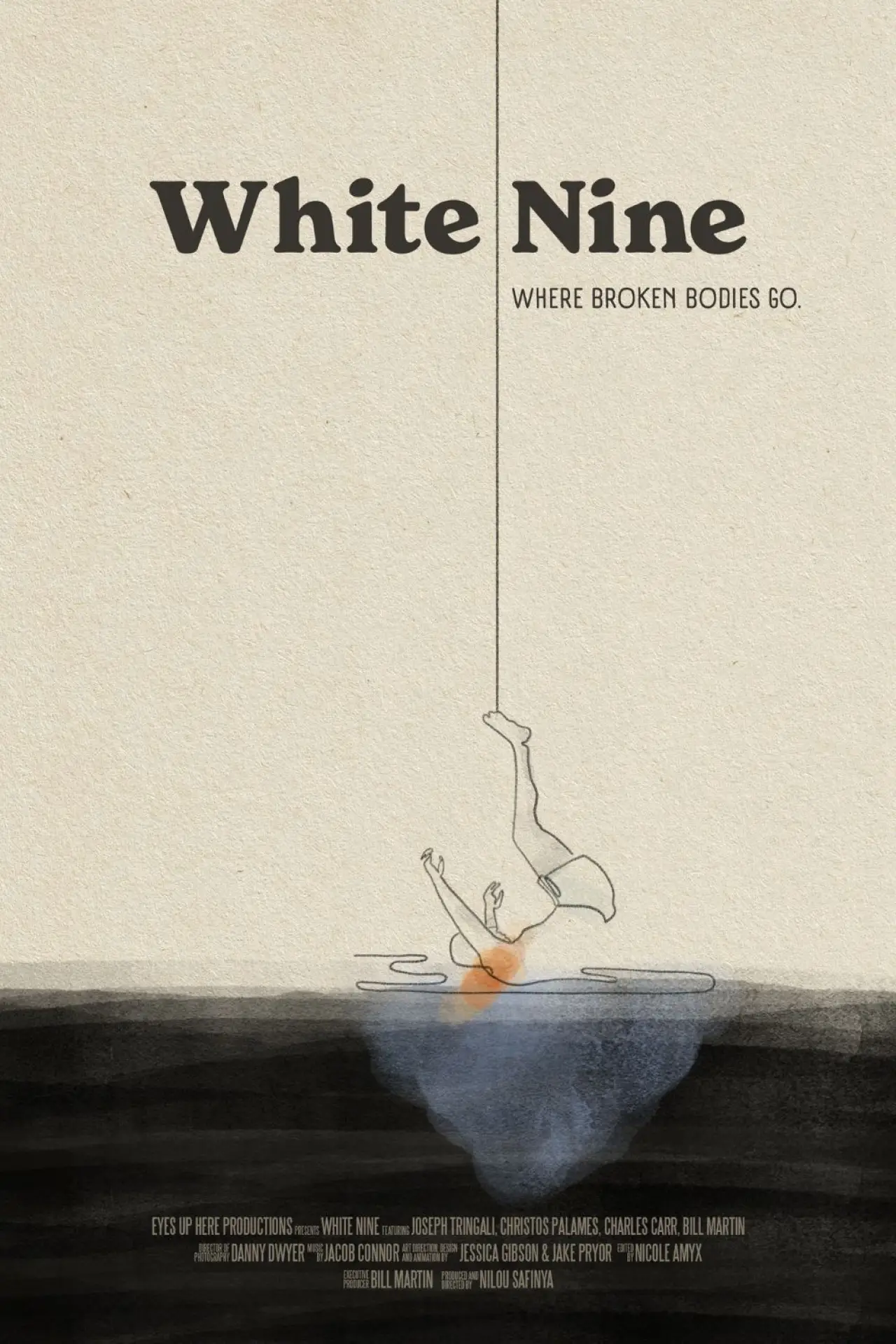 Plakat filmowy "White Nine"