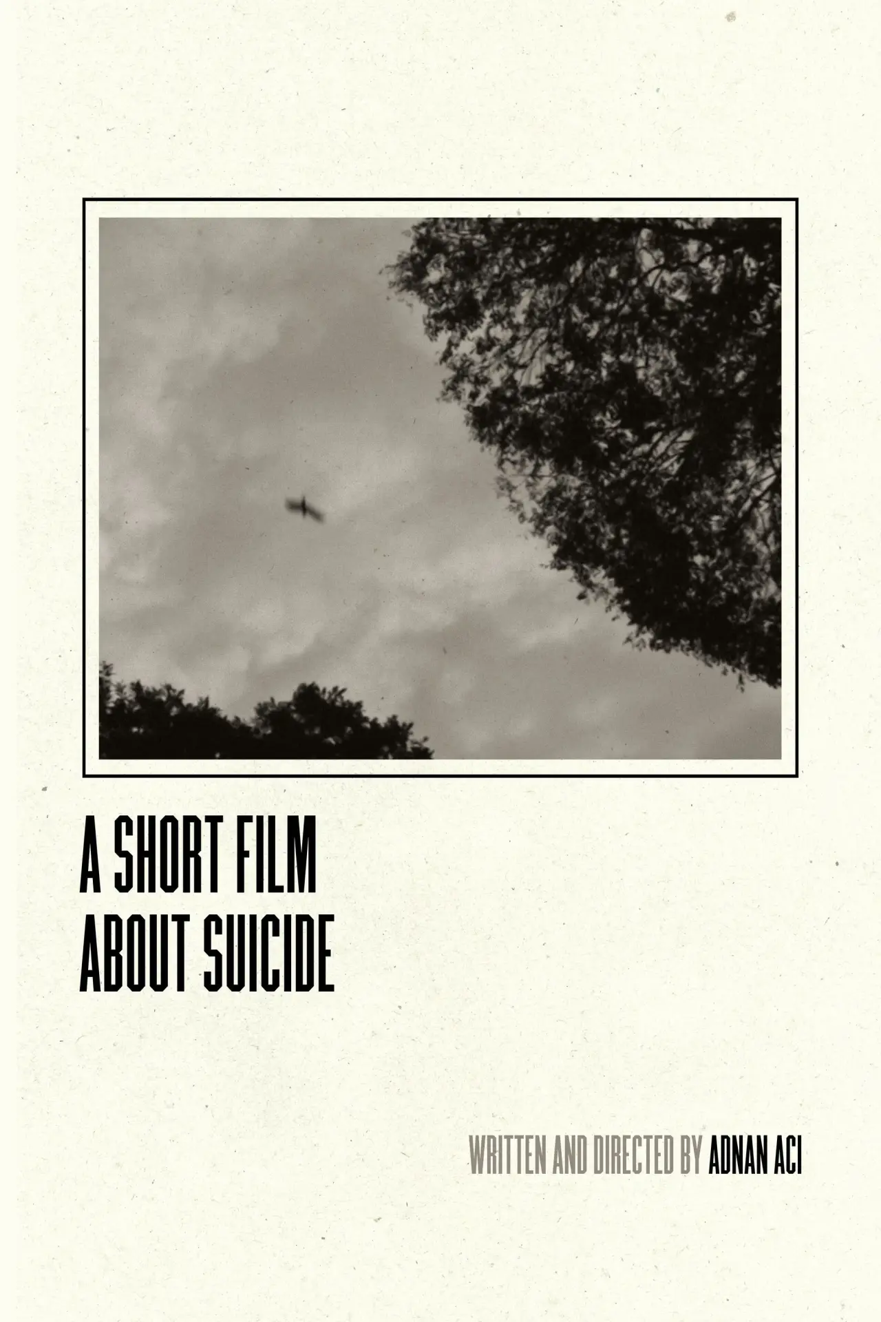 Plakat filmowy "İntihar Üzerine Kısa Bir Film"