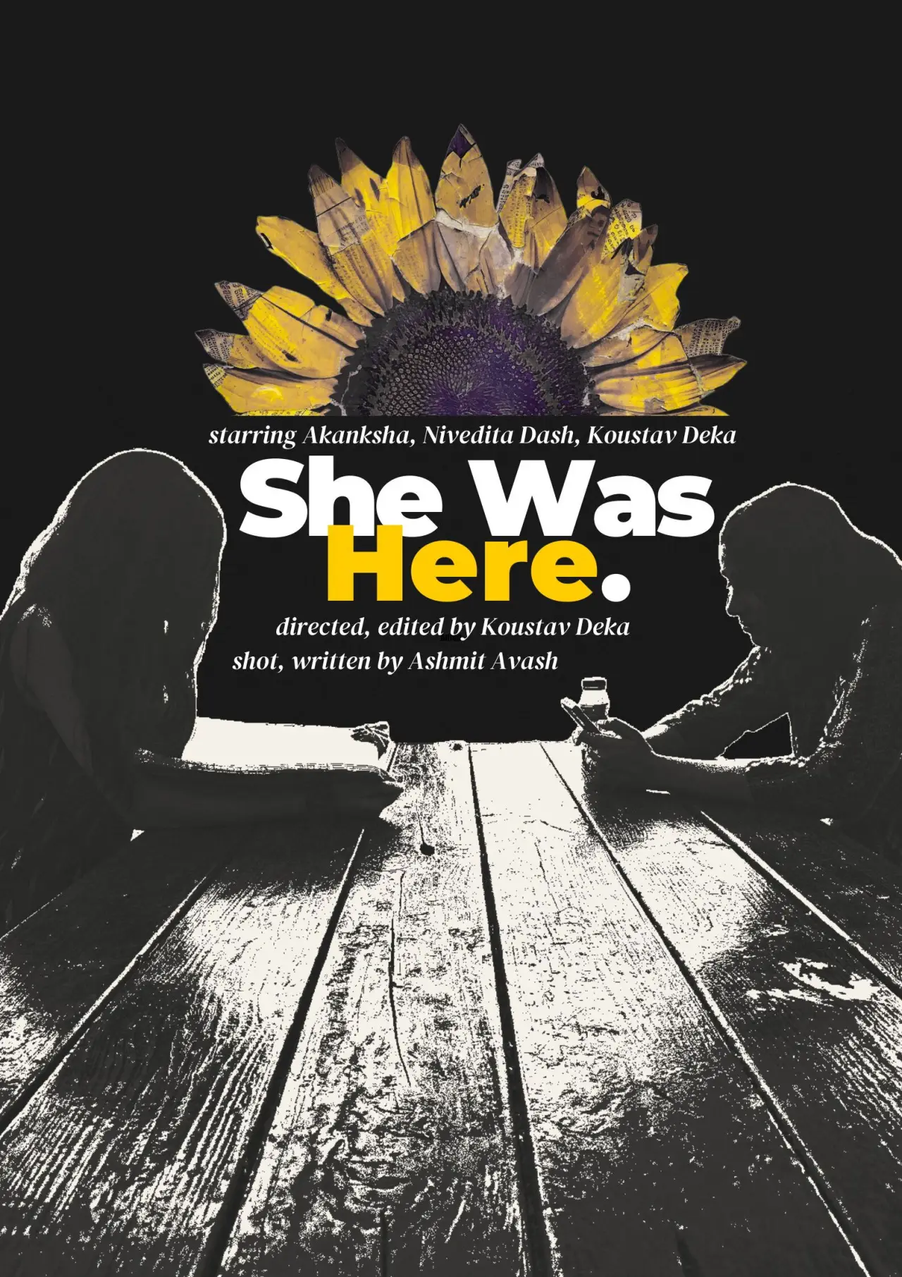 Plakat filmowy "She Was Here"
