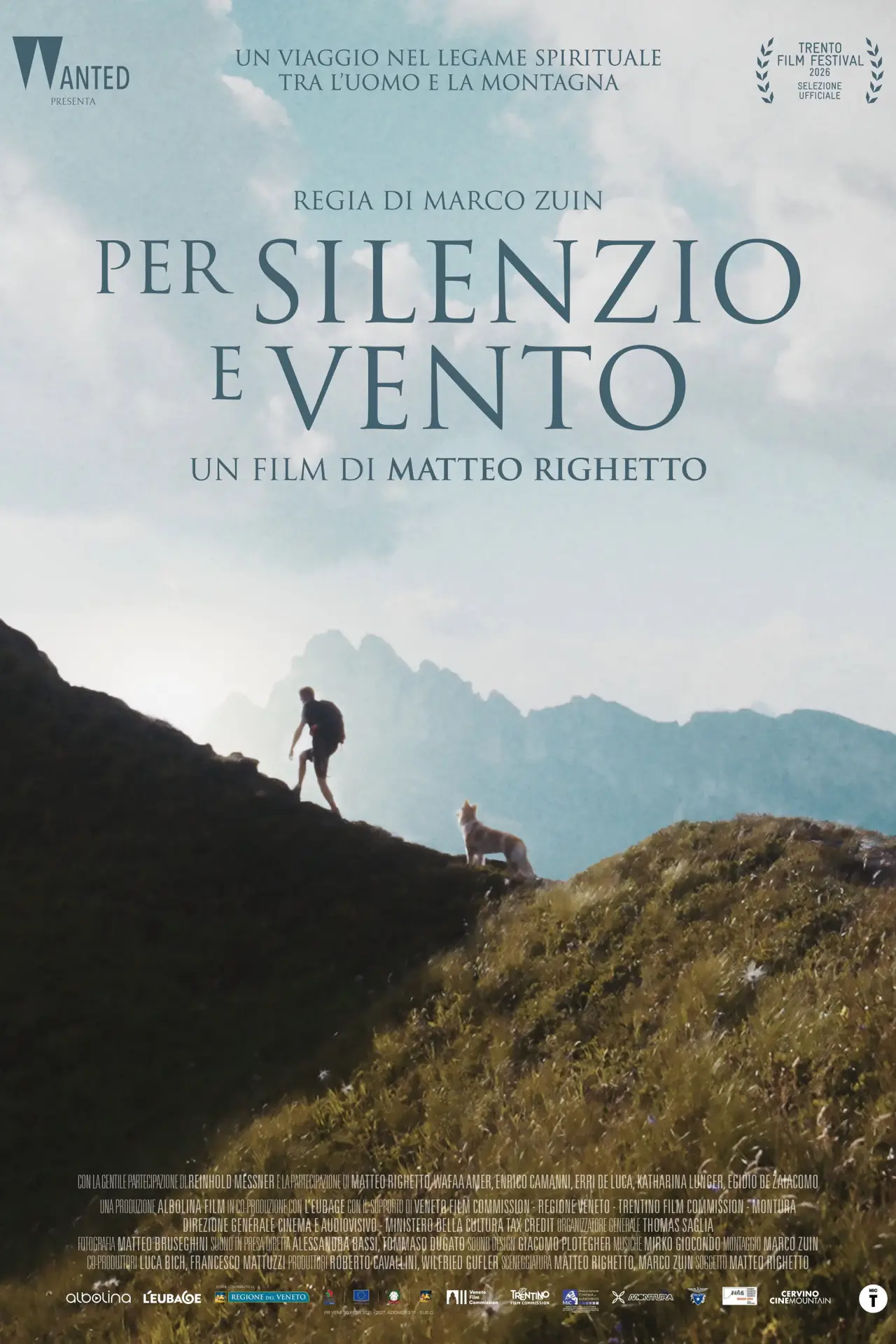 Plakat filmowy "Per silenzio e vento"