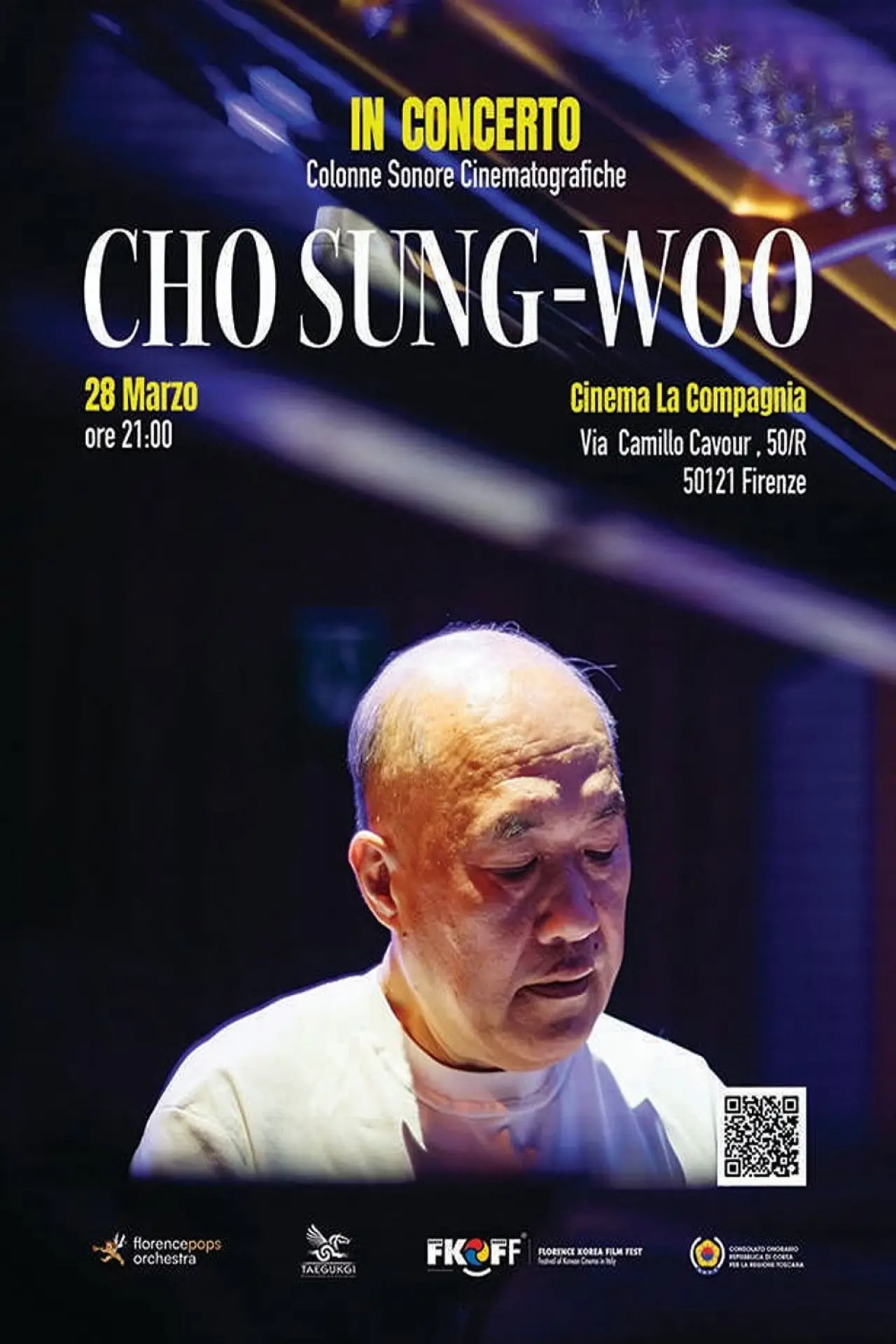 Plakat filmowy "Concerto Cho Sung-woo"