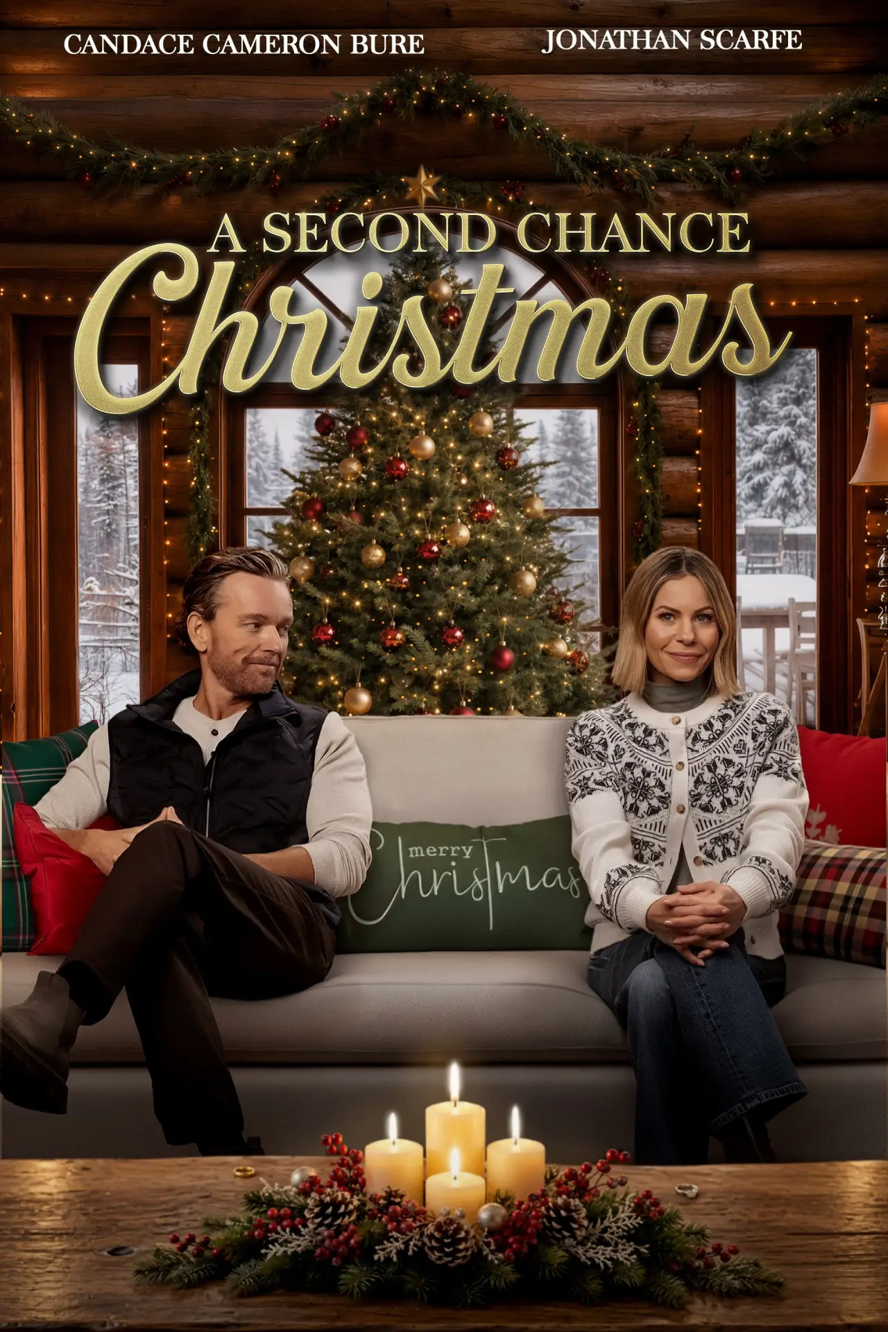Plakat filmowy "A Second Chance Christmas"