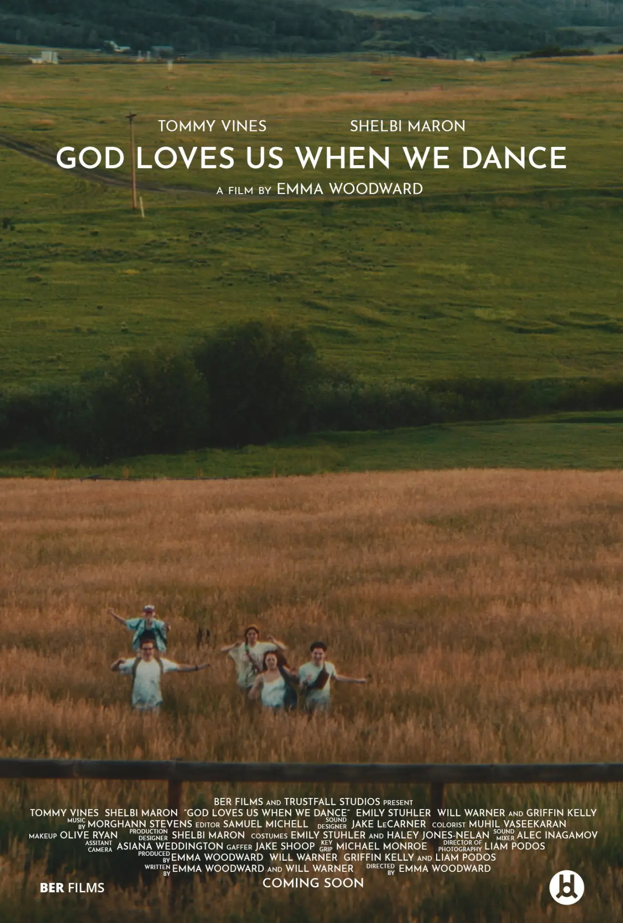 Plakat filmowy "God Loves Us When We Dance"