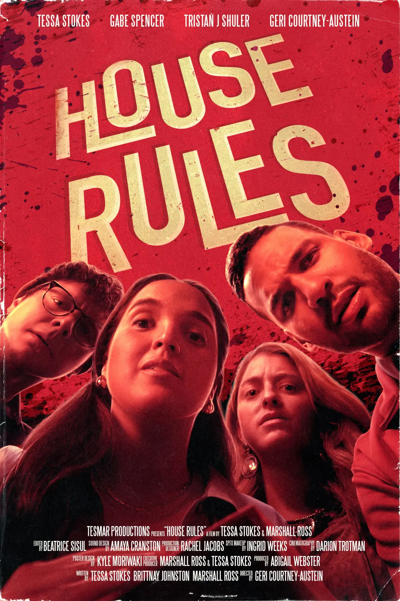 Plakat filmowy "House Rules"