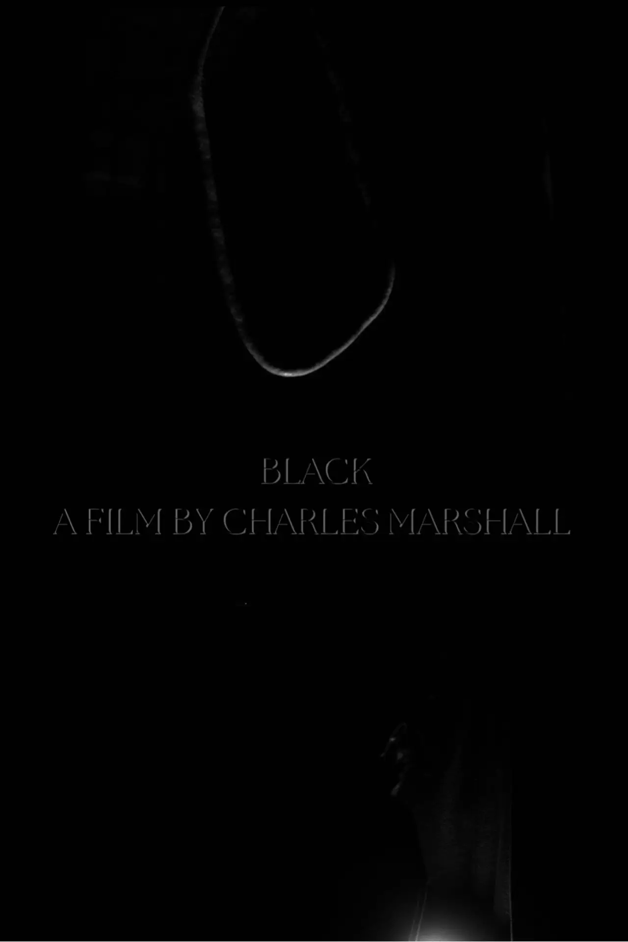 Plakat filmowy "Black"