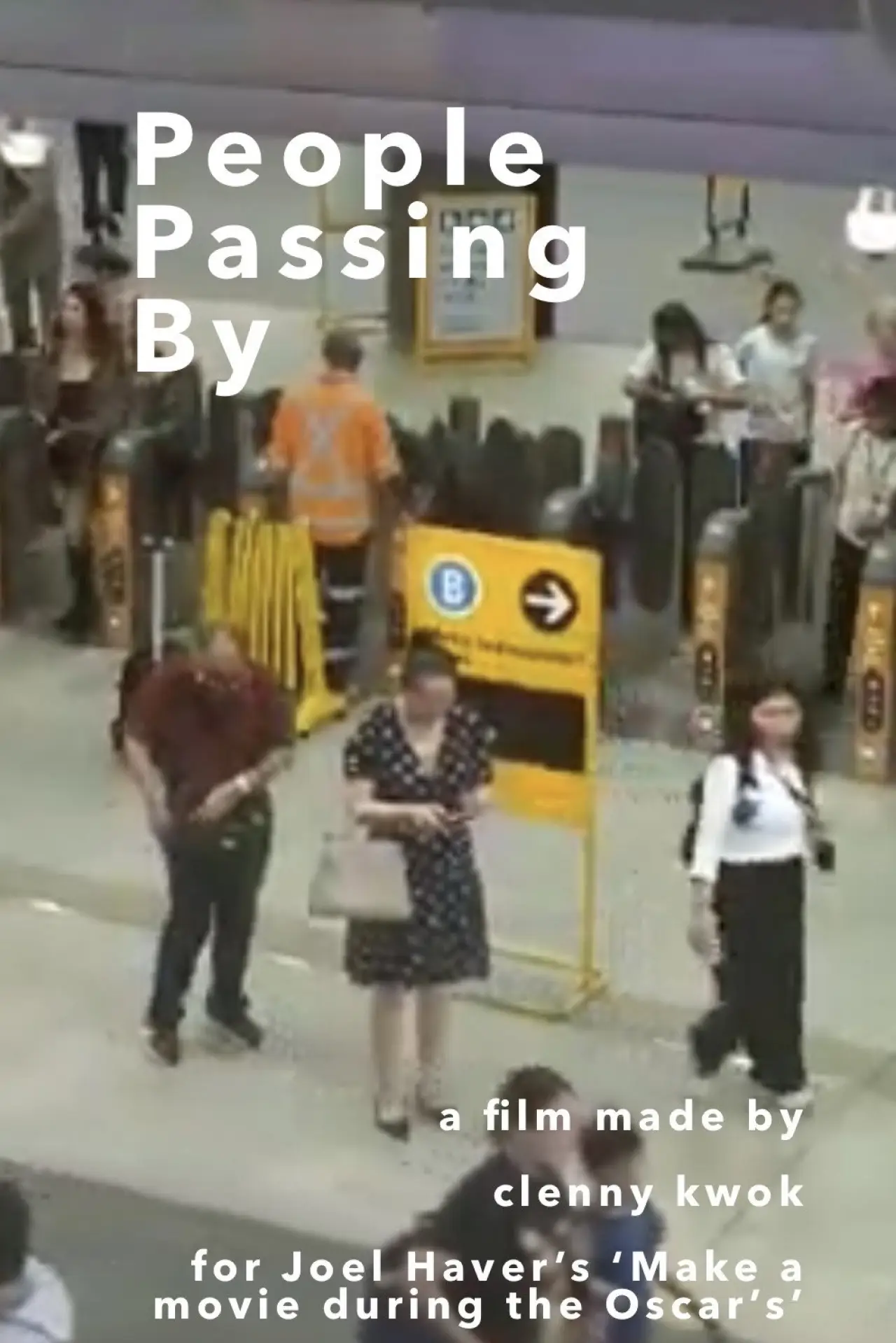 Plakat filmowy "People Passing By"