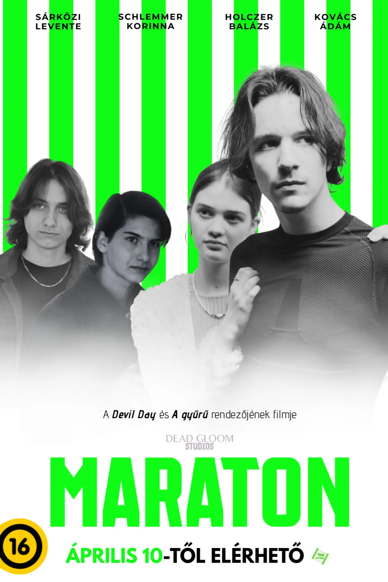 Plakat filmowy "Maraton"