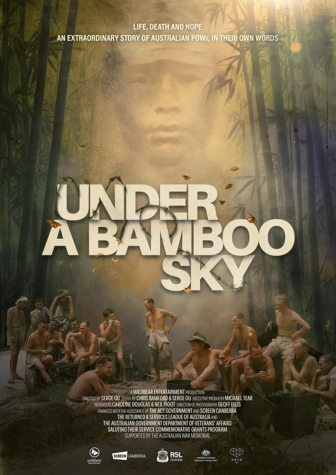 Plakat filmowy "Under a Bamboo Sky"