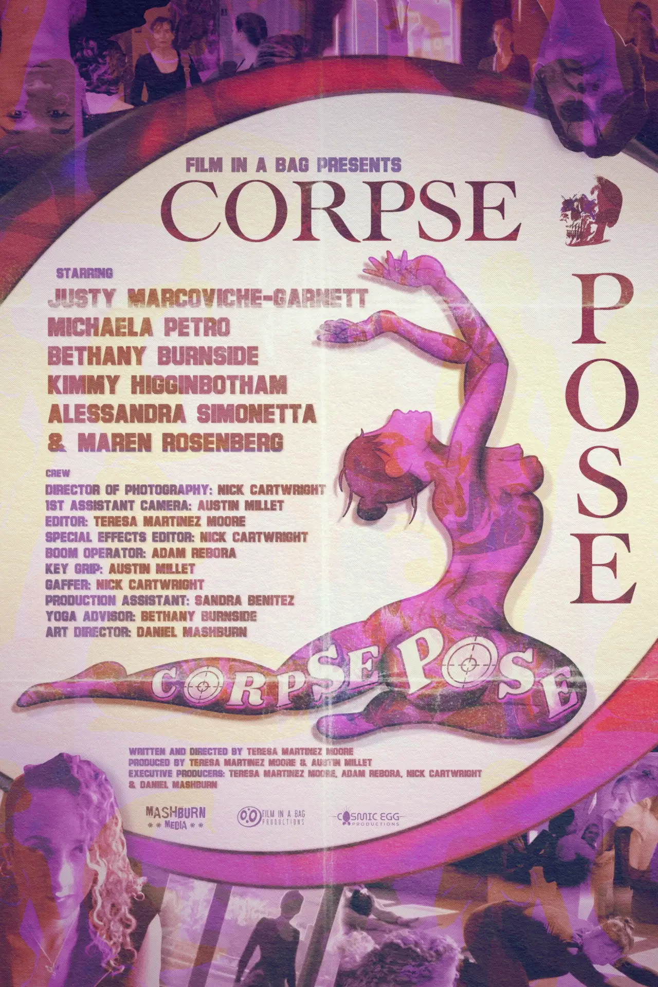 Plakat filmowy "Corpse Pose"
