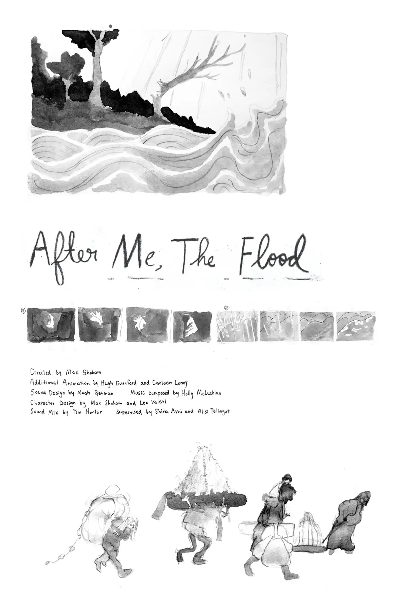 Plakat filmowy "After Me, The Flood"