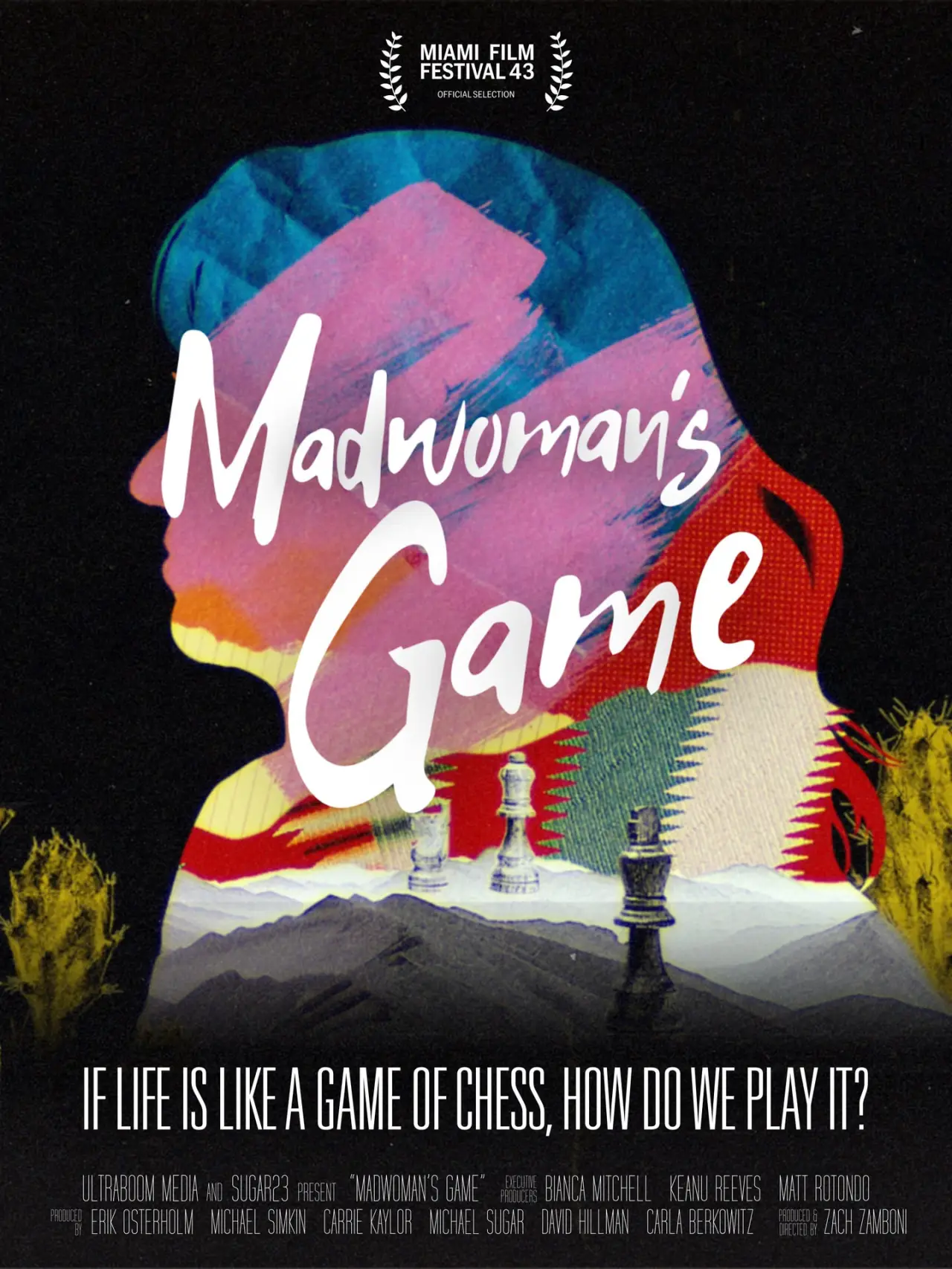 Plakat filmowy "Madwoman