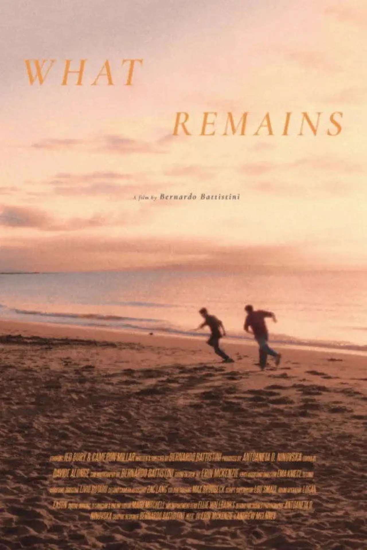 Plakat filmowy "What Remains"