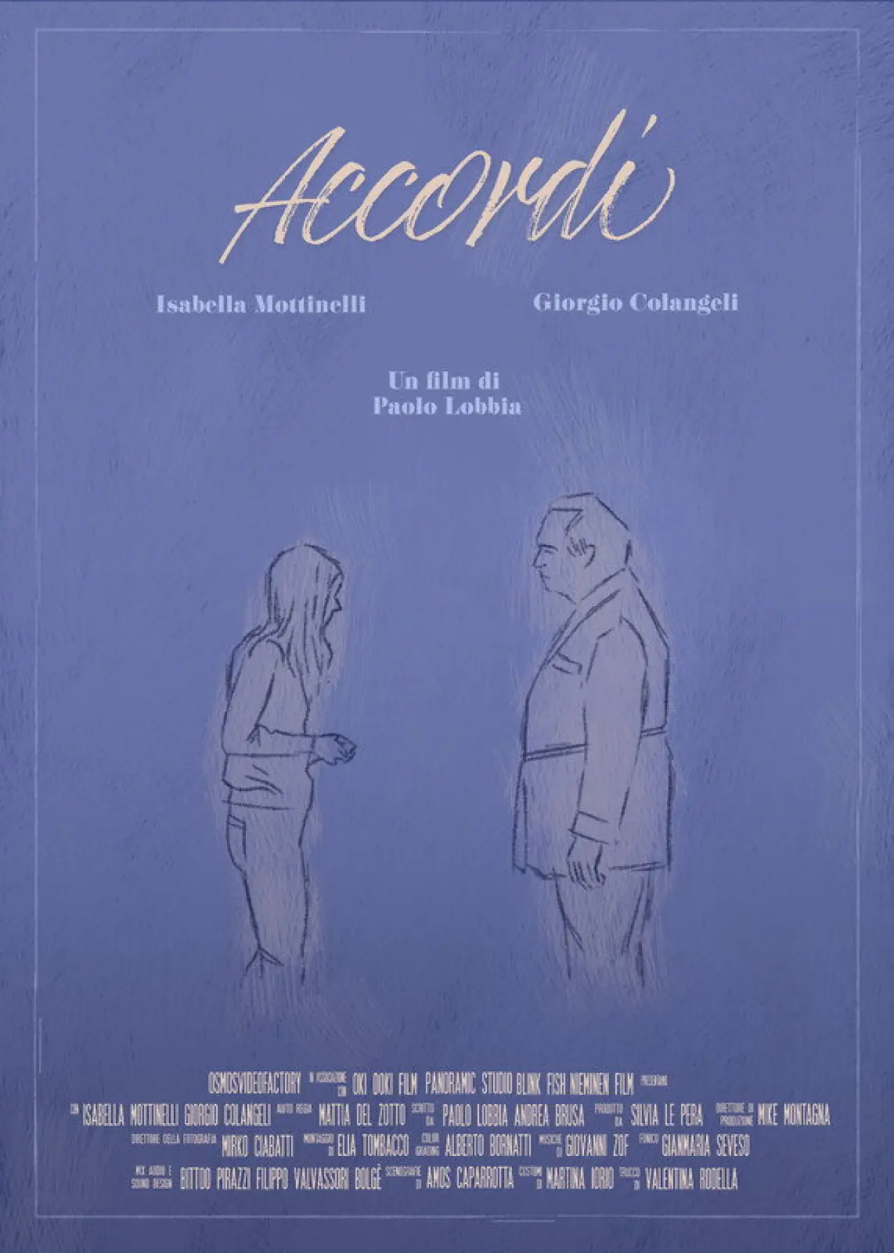 Plakat filmowy "Accordi"