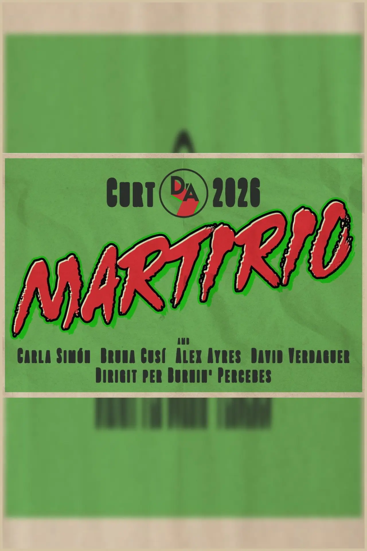 Plakat filmowy "Martirio"