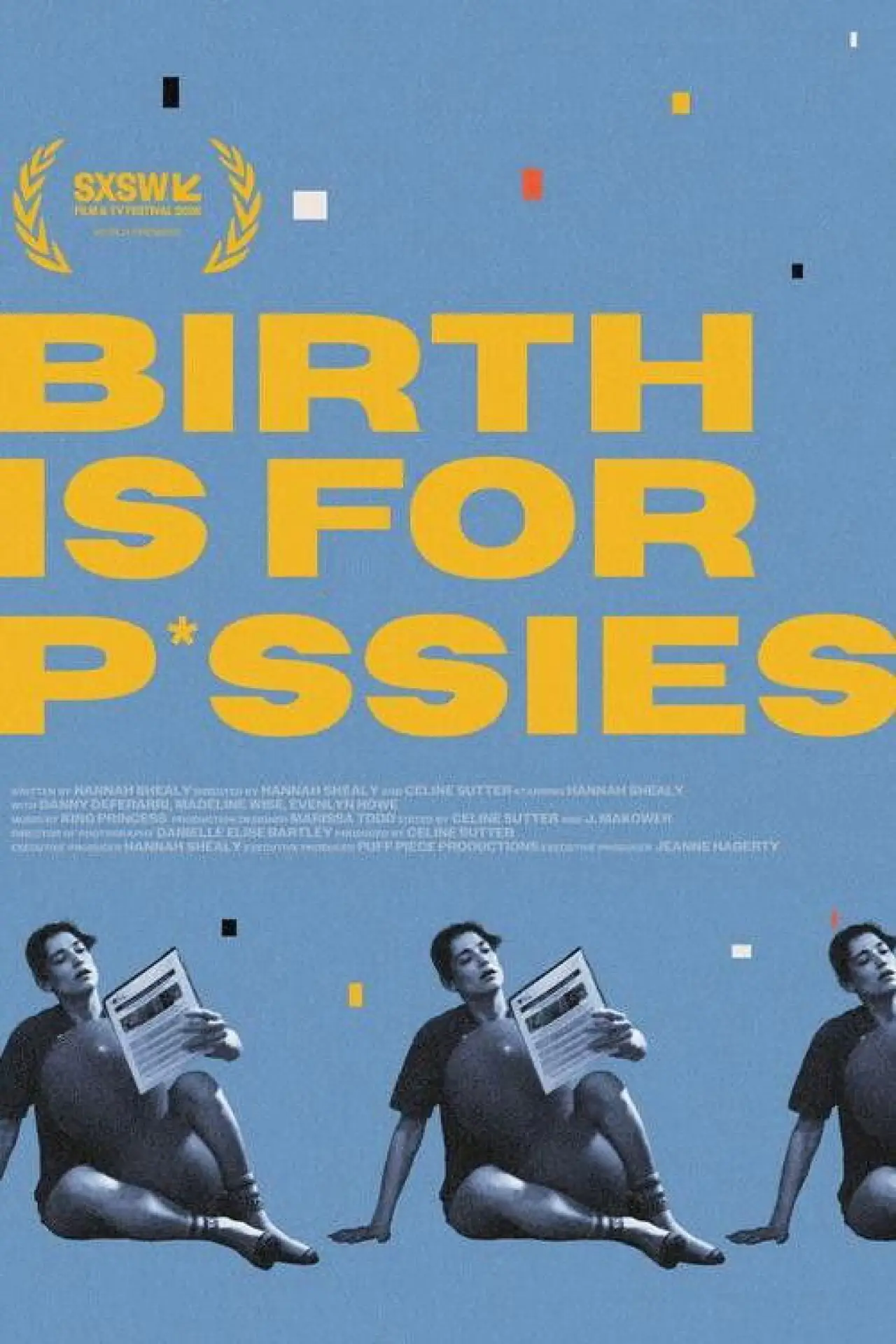 Plakat filmowy "Birth Is for P*ssies"