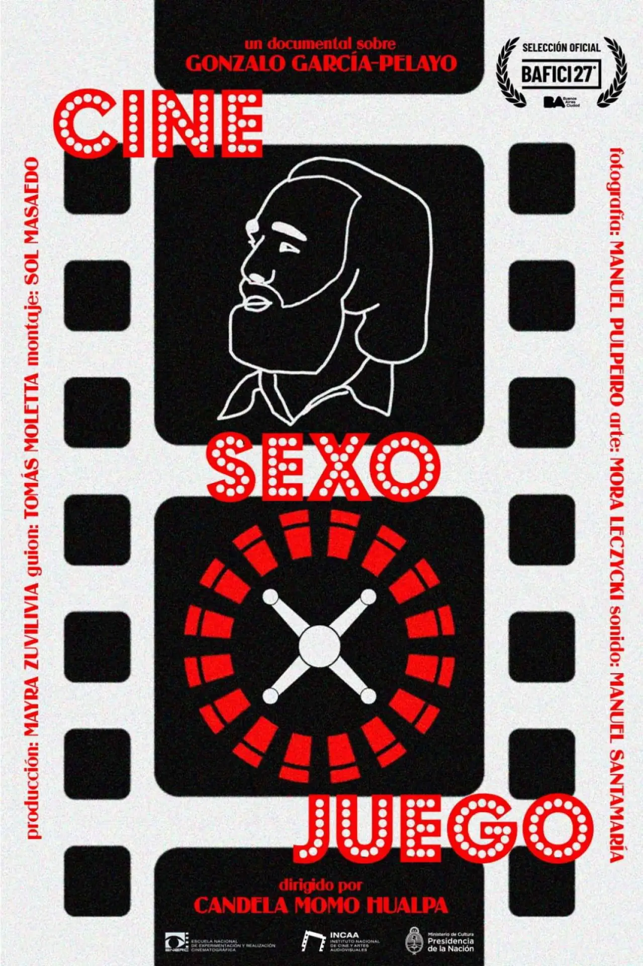 Plakat filmowy "CINE SEXO JUEGO"