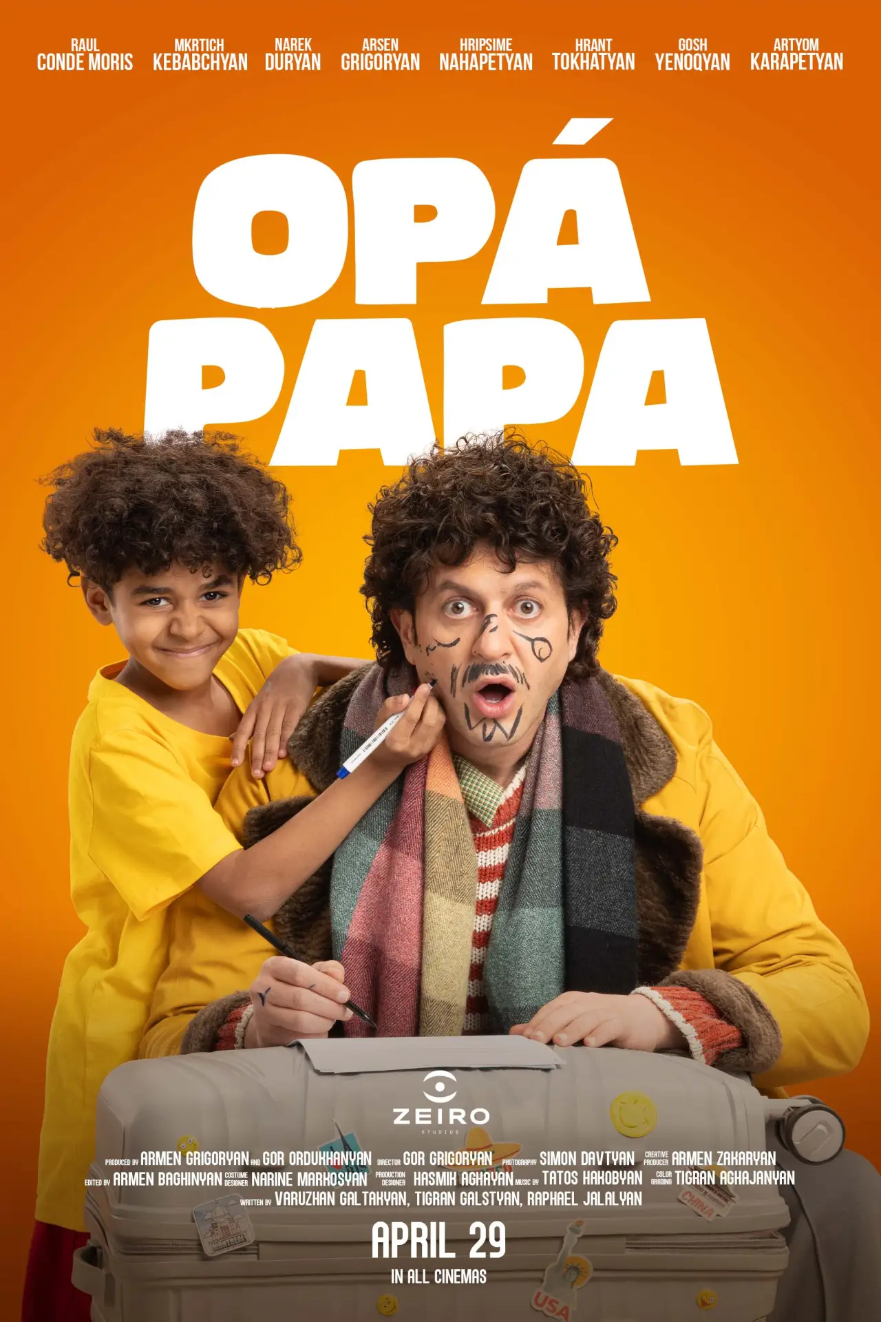 Plakat filmowy "Opa Papa"