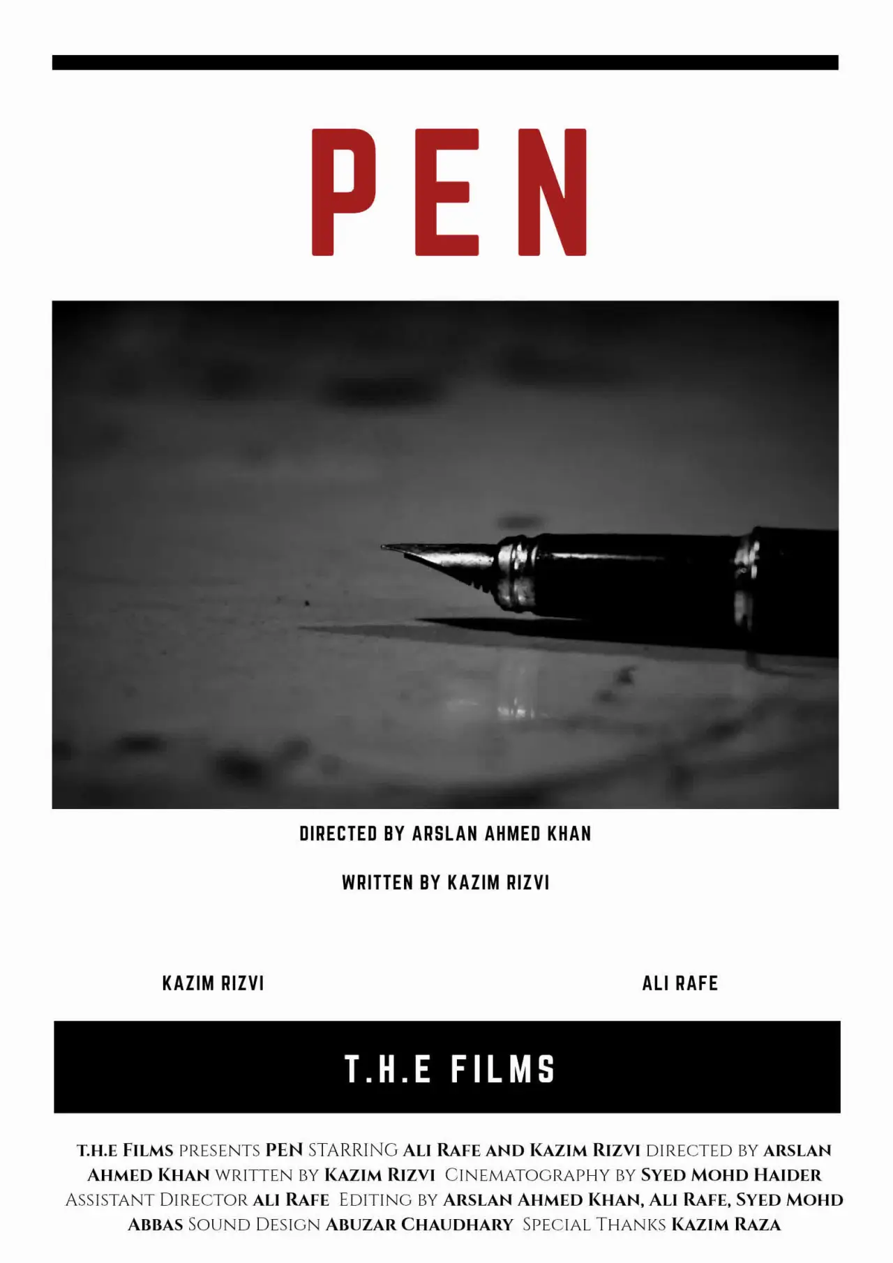 Plakat filmowy "PEN"