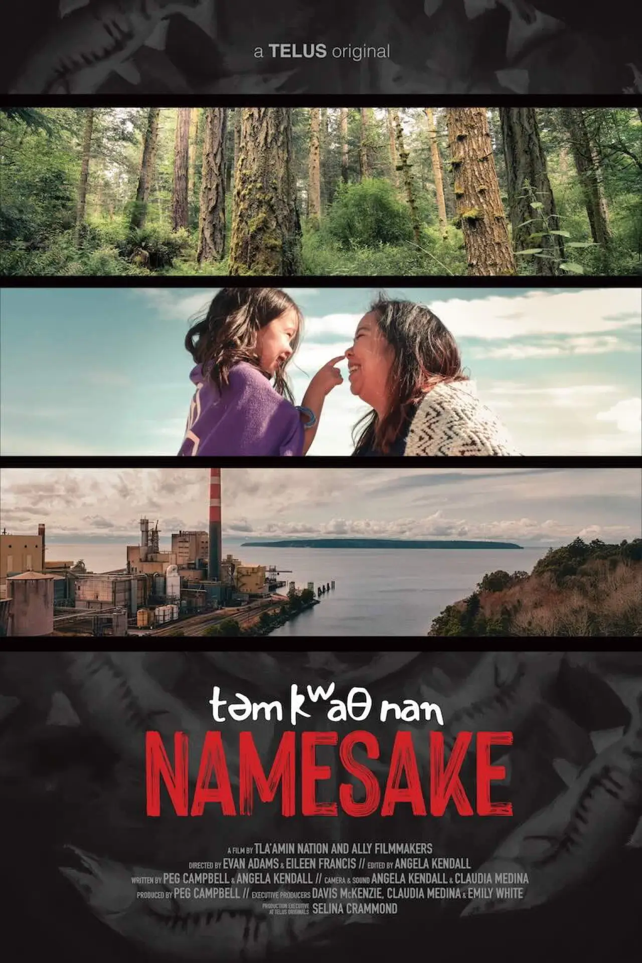 Plakat filmowy "təm kʷaθ nan Namesake"