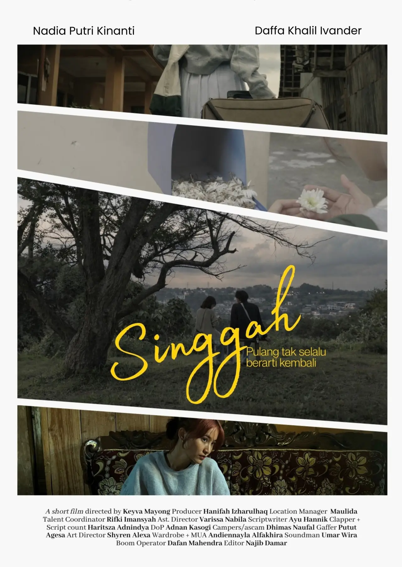 Plakat filmowy "Singgah"