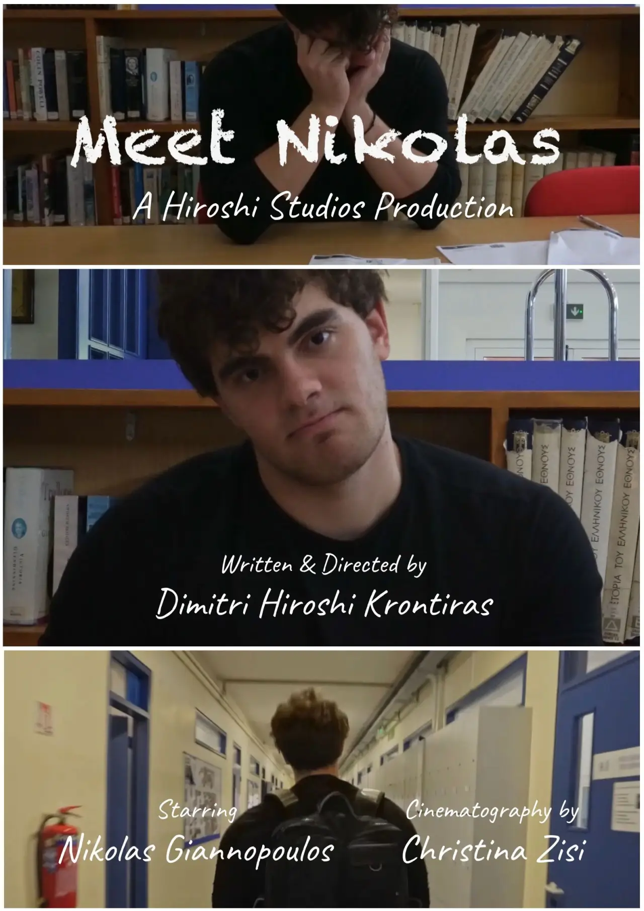 Plakat filmowy "Meet Nikolas"