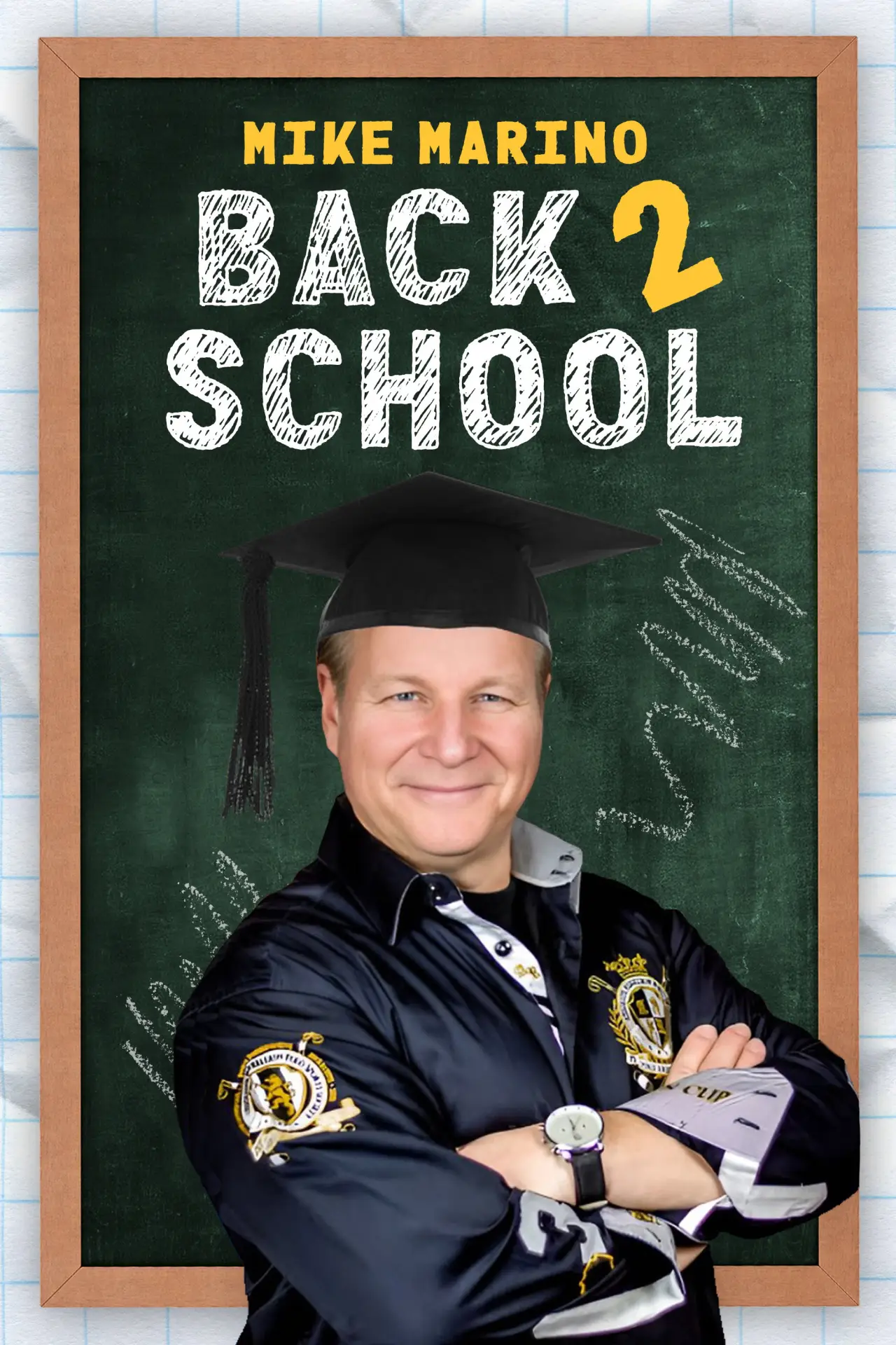 Plakat filmowy "Mike Marino: Back 2 School"