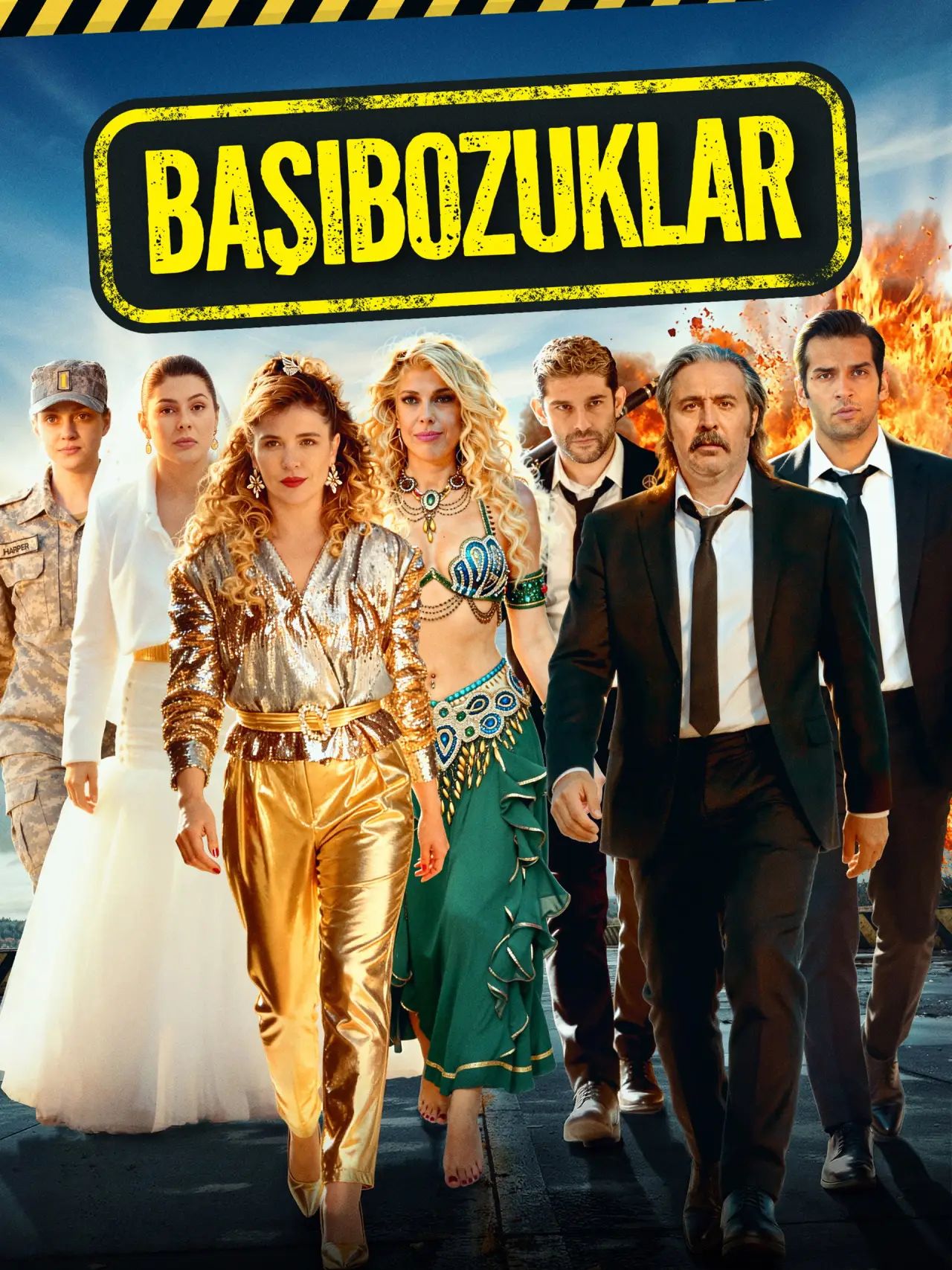 Plakat filmowy "Başıbozuklar"