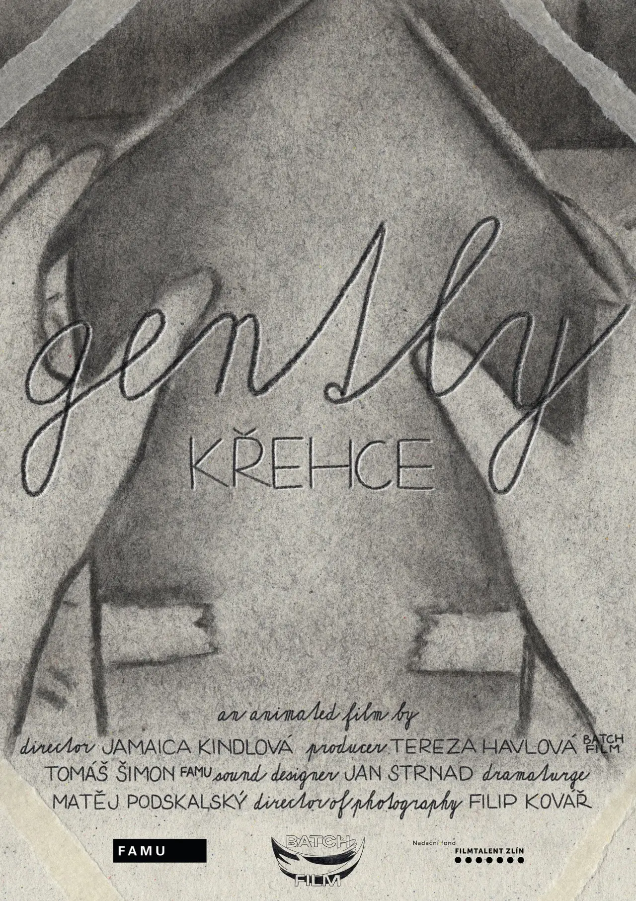 Plakat filmowy "Křehce"