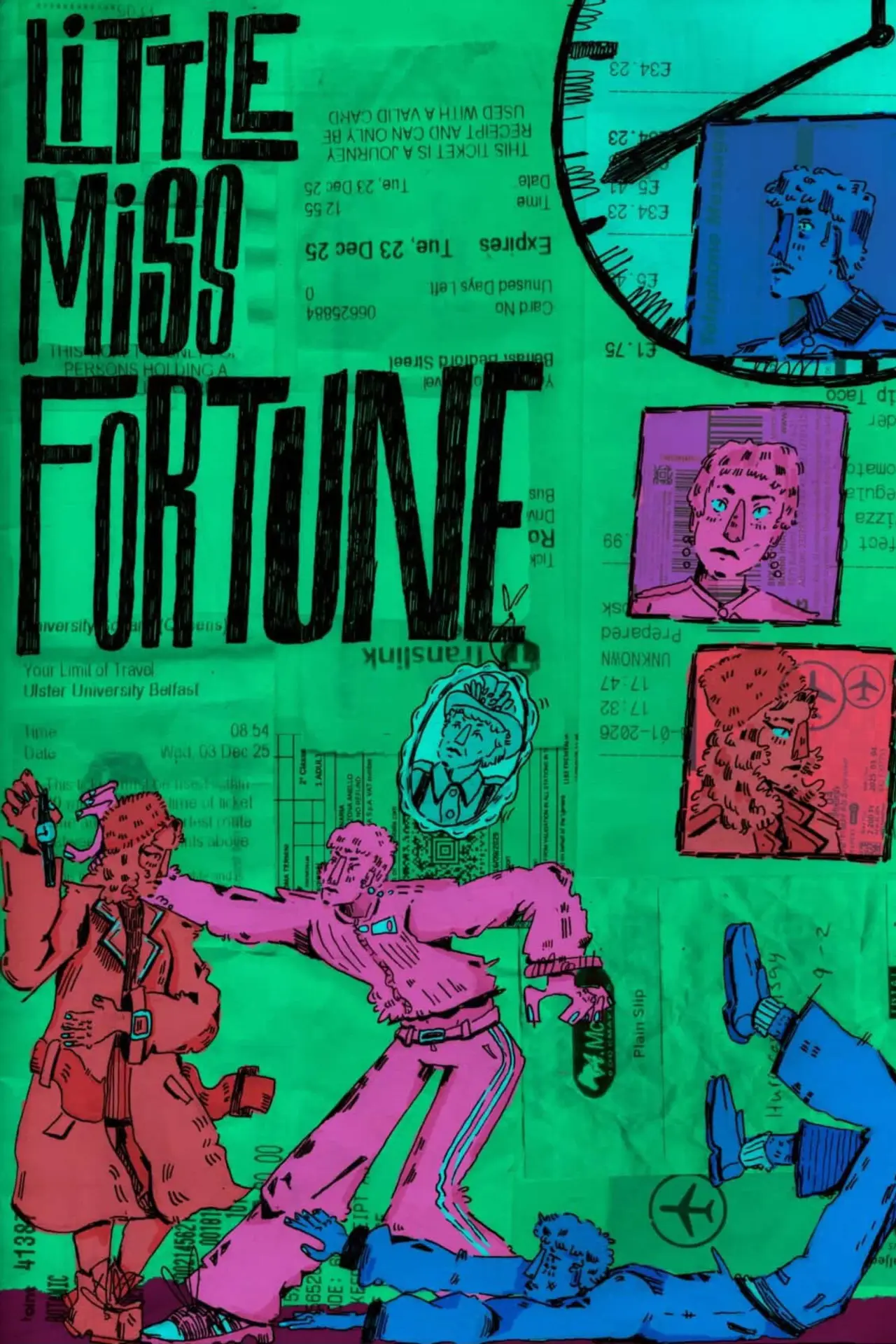 Plakat filmowy "Little Miss Fortune"