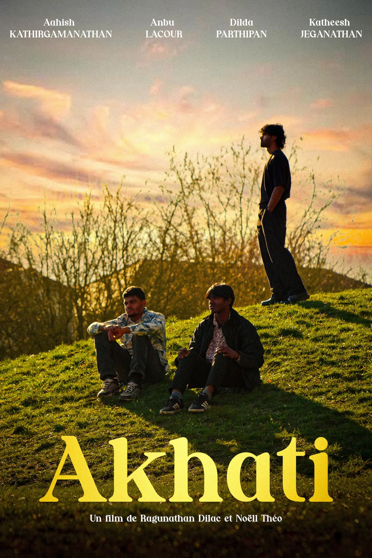 Plakat filmowy "Akhati"