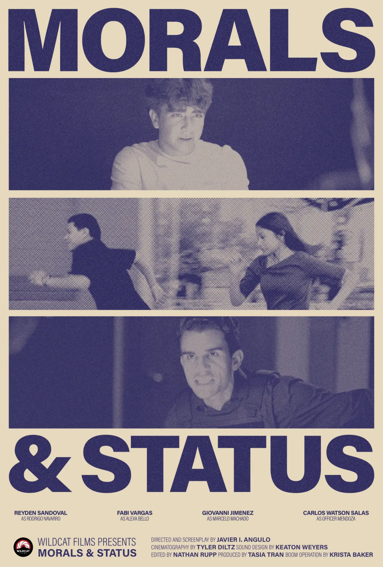 Plakat filmowy "Morals & Status"
