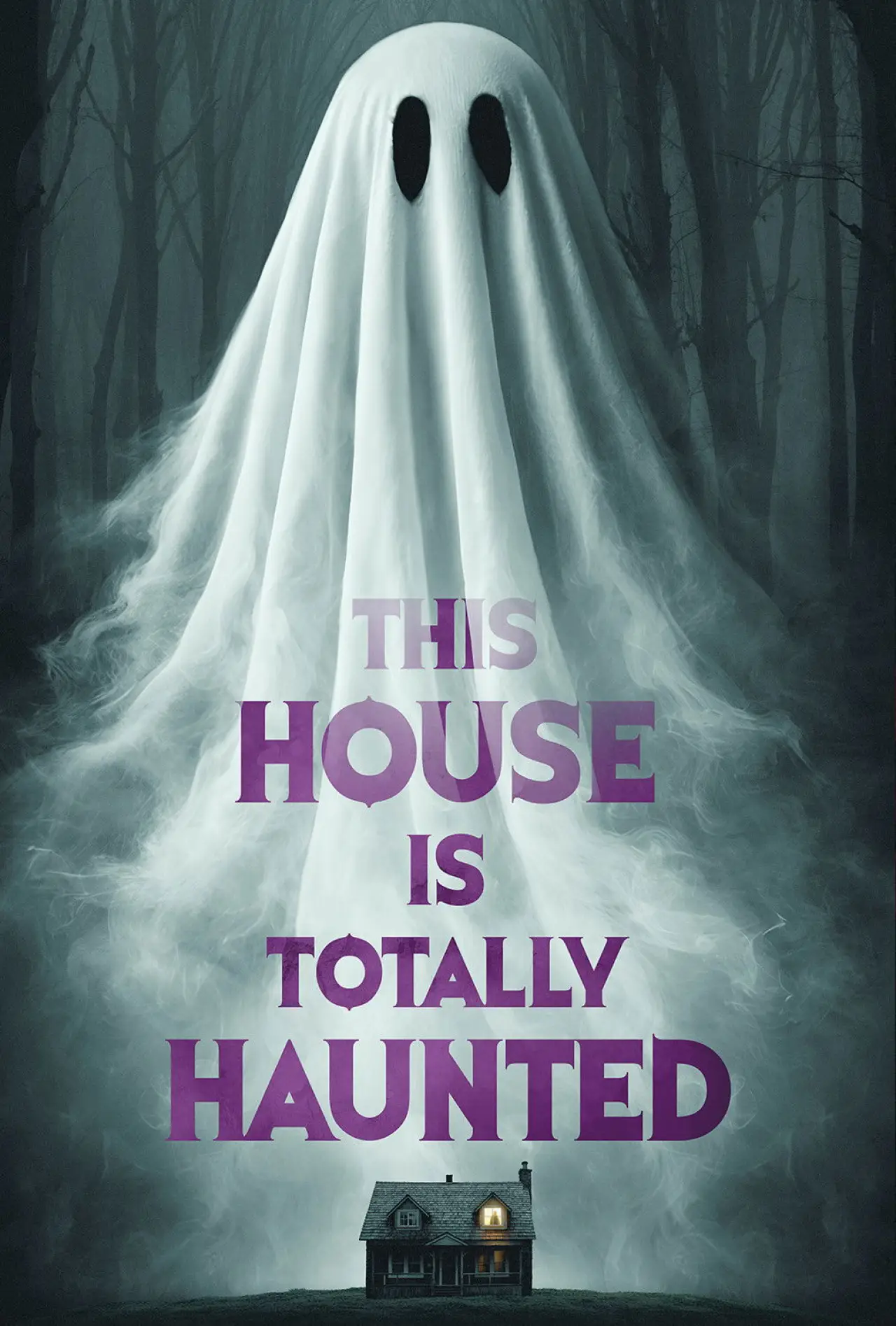 Plakat filmowy "This House Is Totally Haunted"