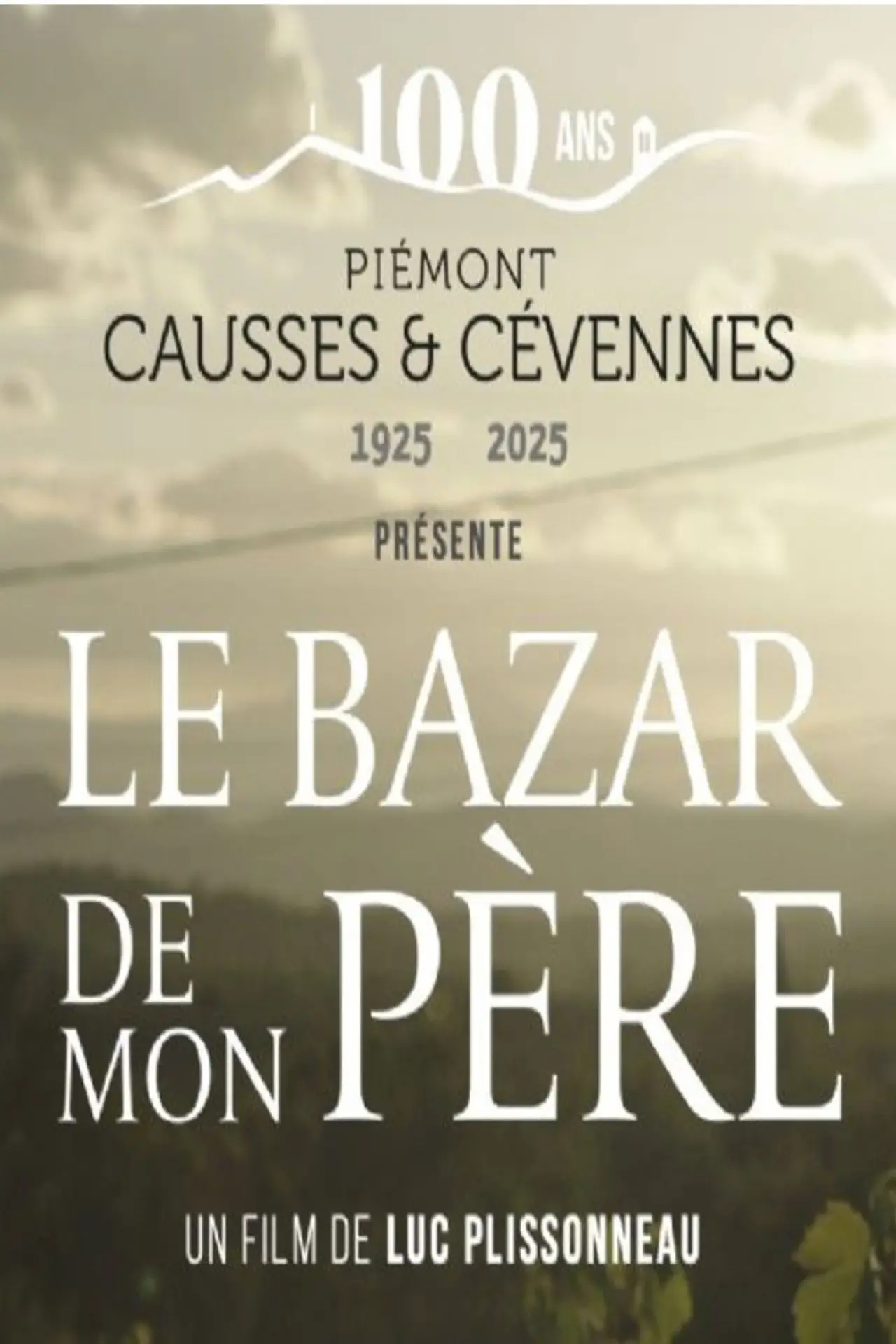 Plakat filmowy "Le Bazar de mon père"