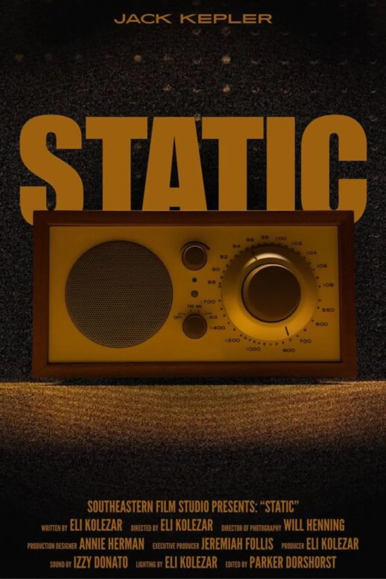 Plakat filmowy "STATIC"