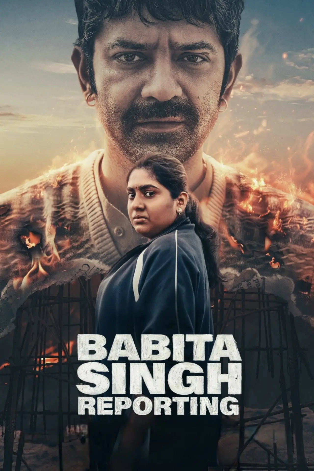 Plakat filmowy "बबीता सिंह रिपोर्टिंग"