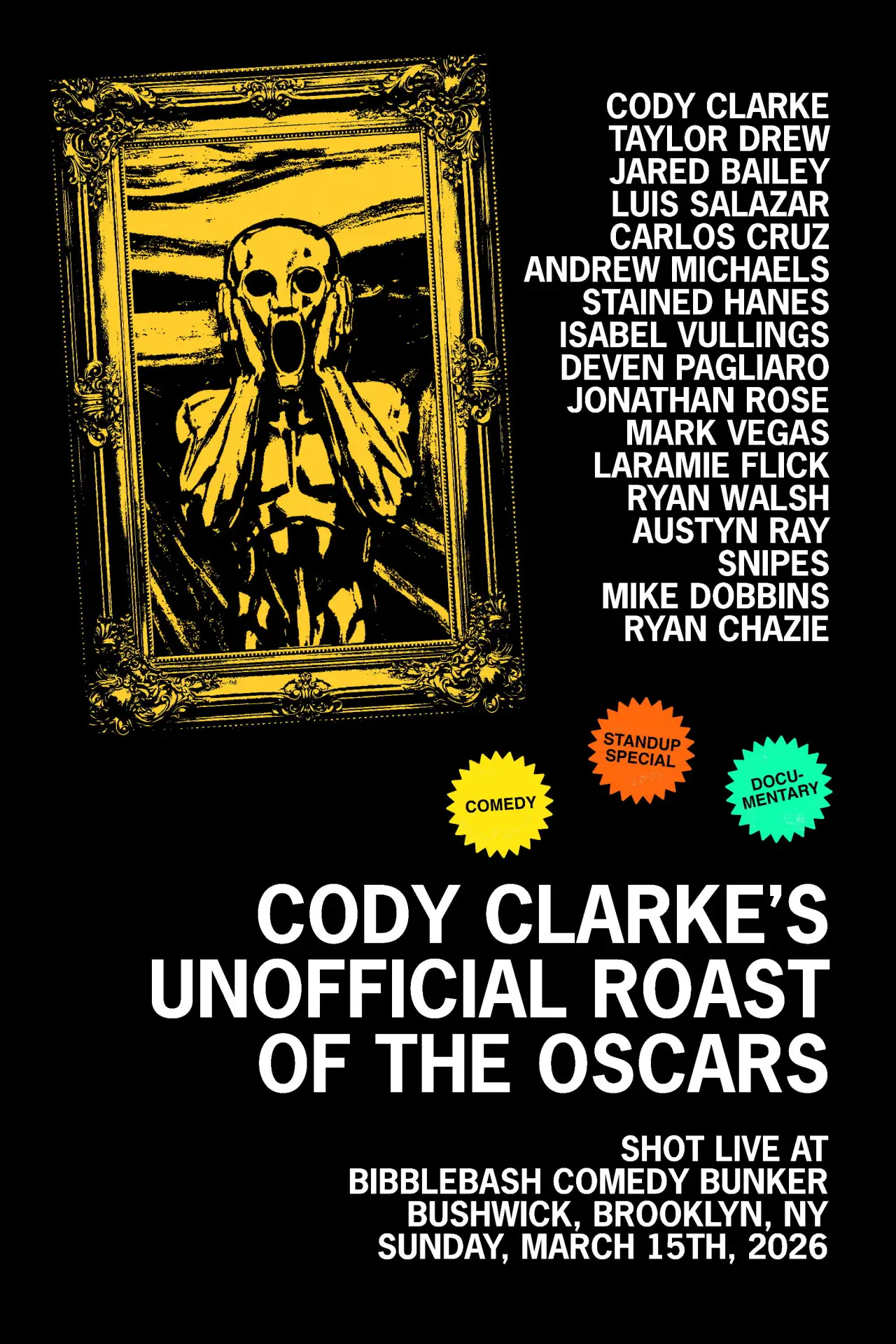 Plakat filmowy "Cody Clarke