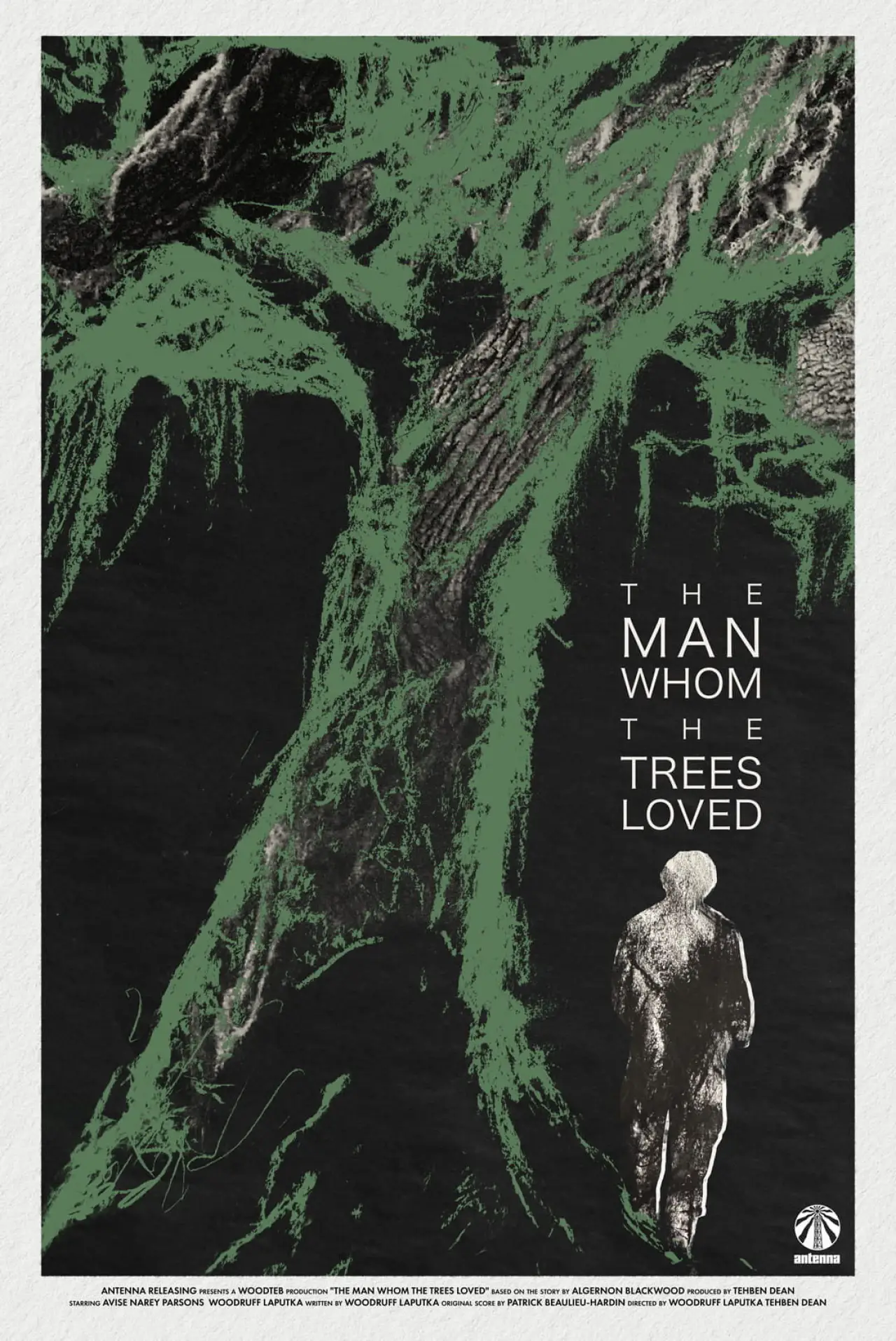 Plakat filmowy "The Man Whom the Trees Loved"