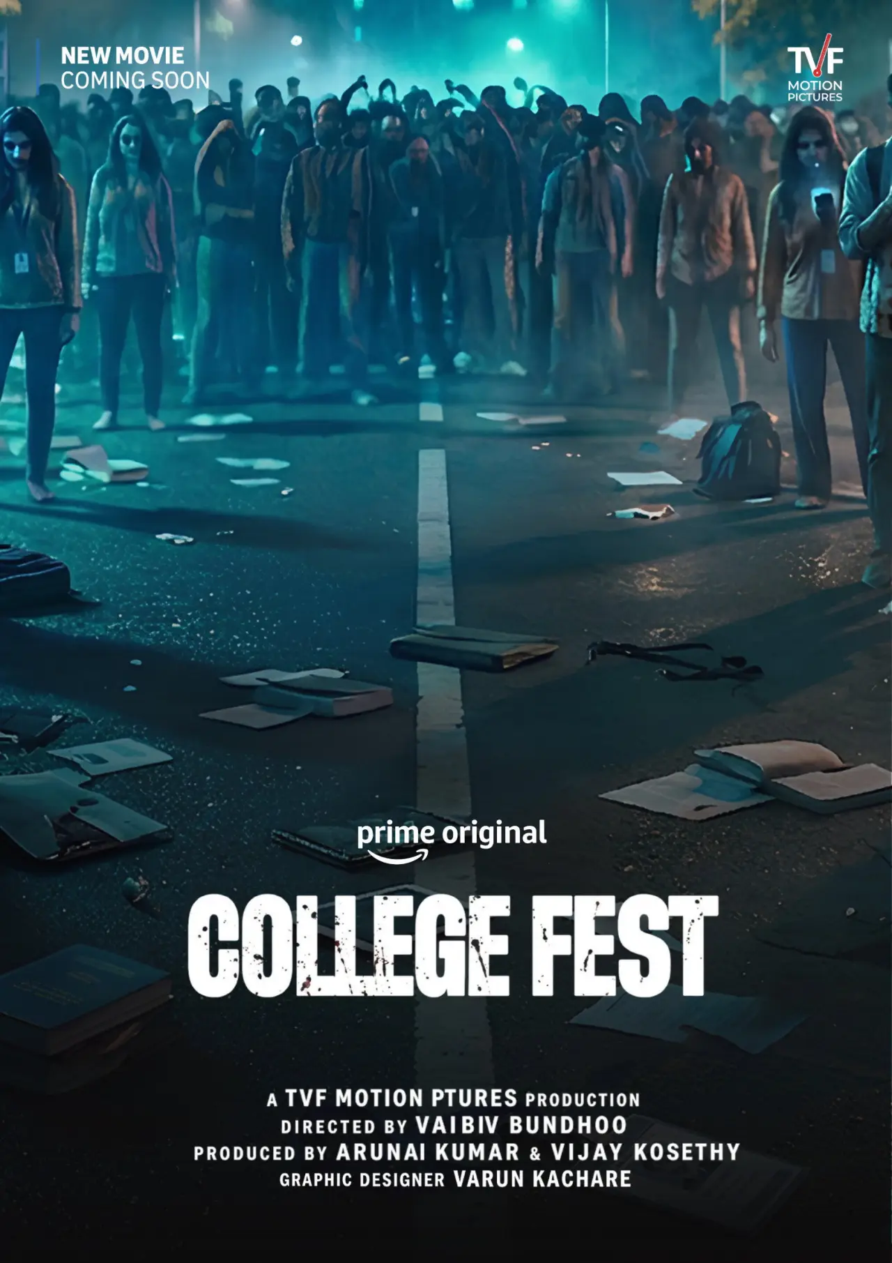Plakat filmowy "College Fest"