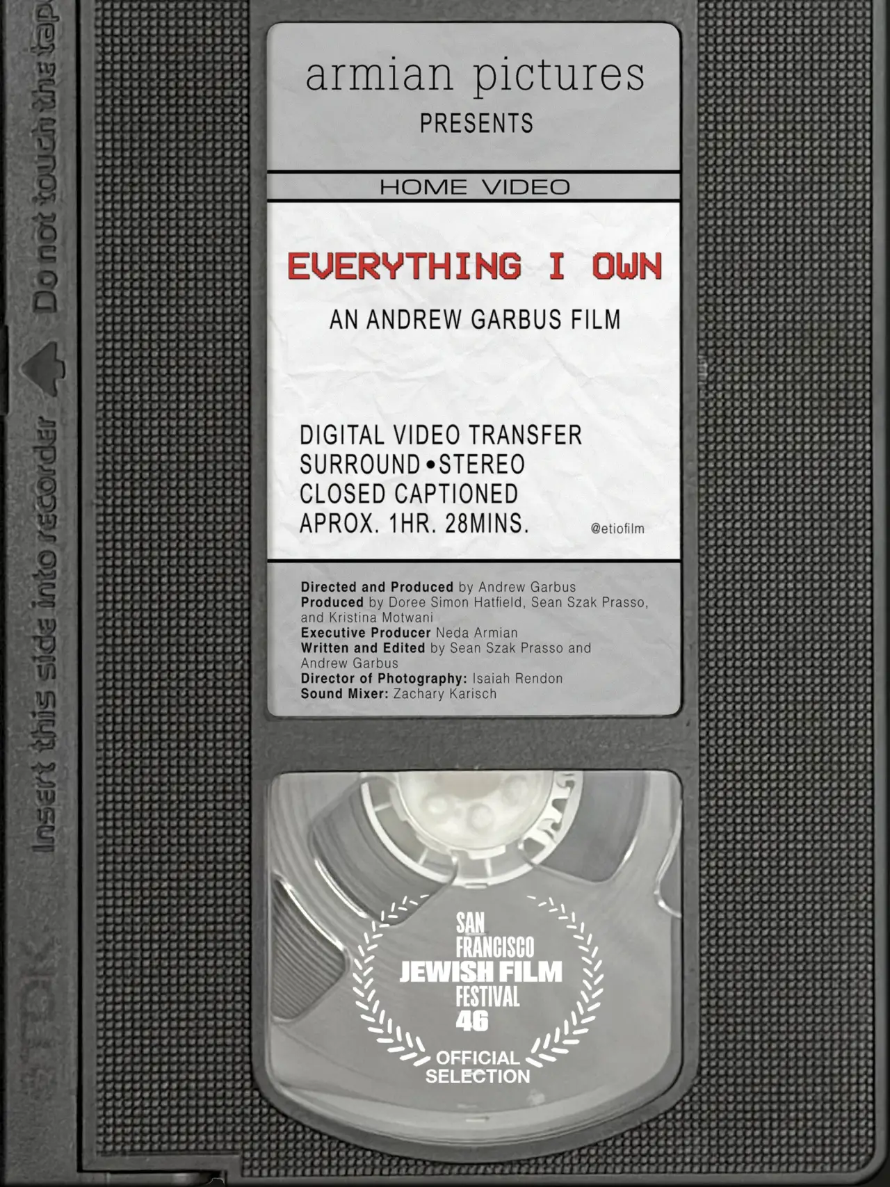 Plakat filmowy "Everything I Own"