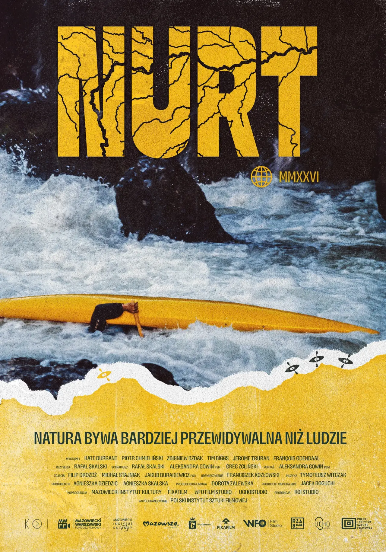 Plakat filmowy "Nurt"
