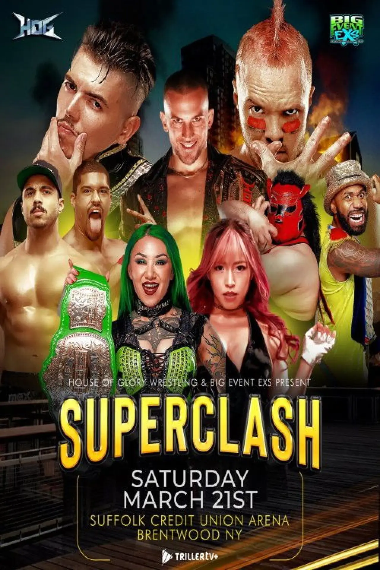Plakat filmowy "HOGxBIG Event Superclash 2026"