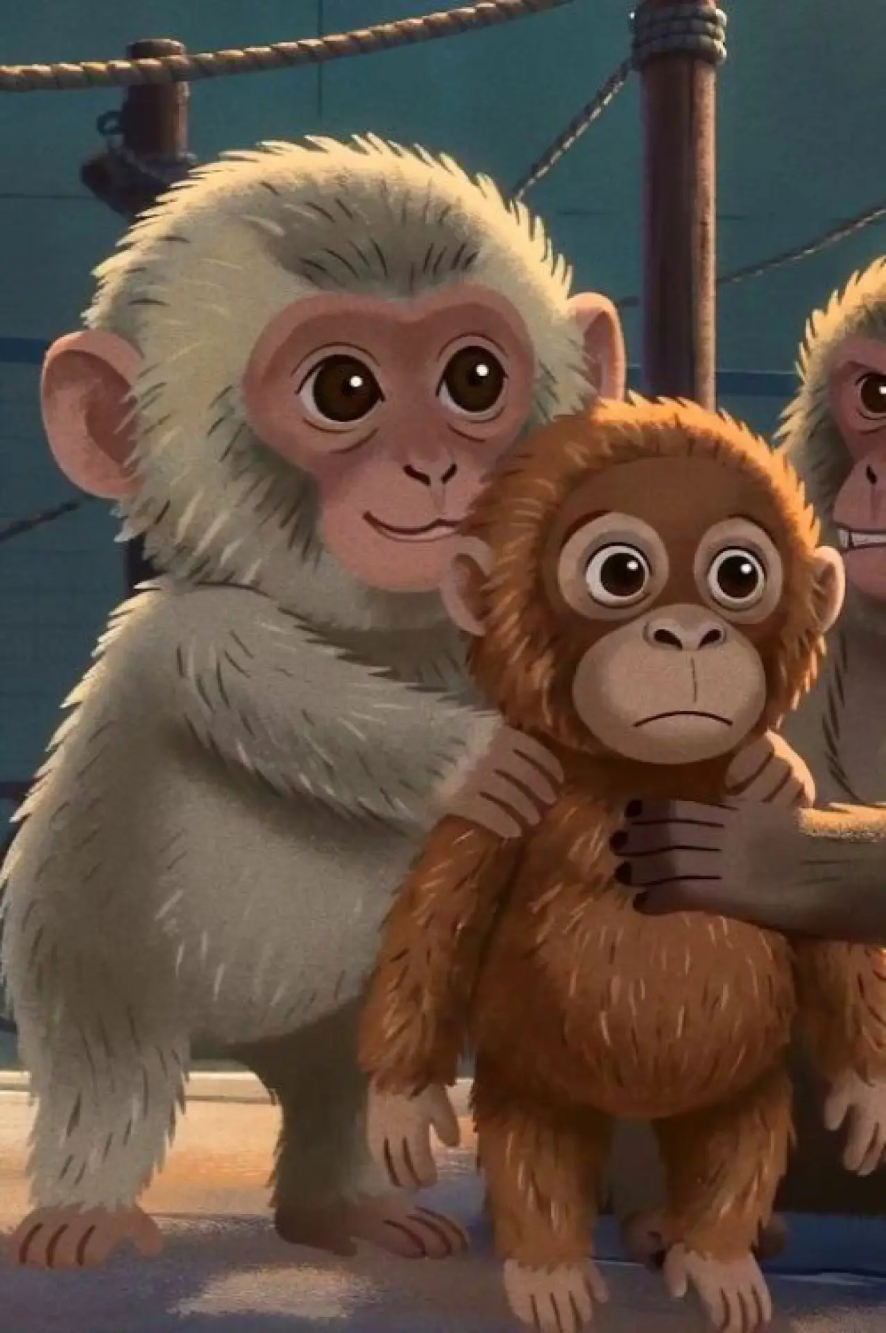 Plakat filmowy "Punch Monkey (パンチくん)"